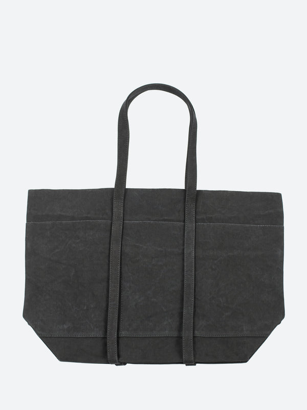 WASHED CANVAS TOTE (M)