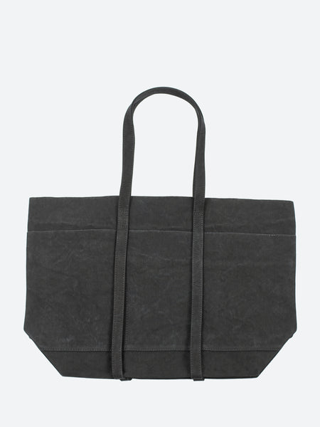 anytee　\"Super Black\" Canvas Tote Women's Small Canvas Tote Bag Black Thick Canvas Tote Bag | Annie