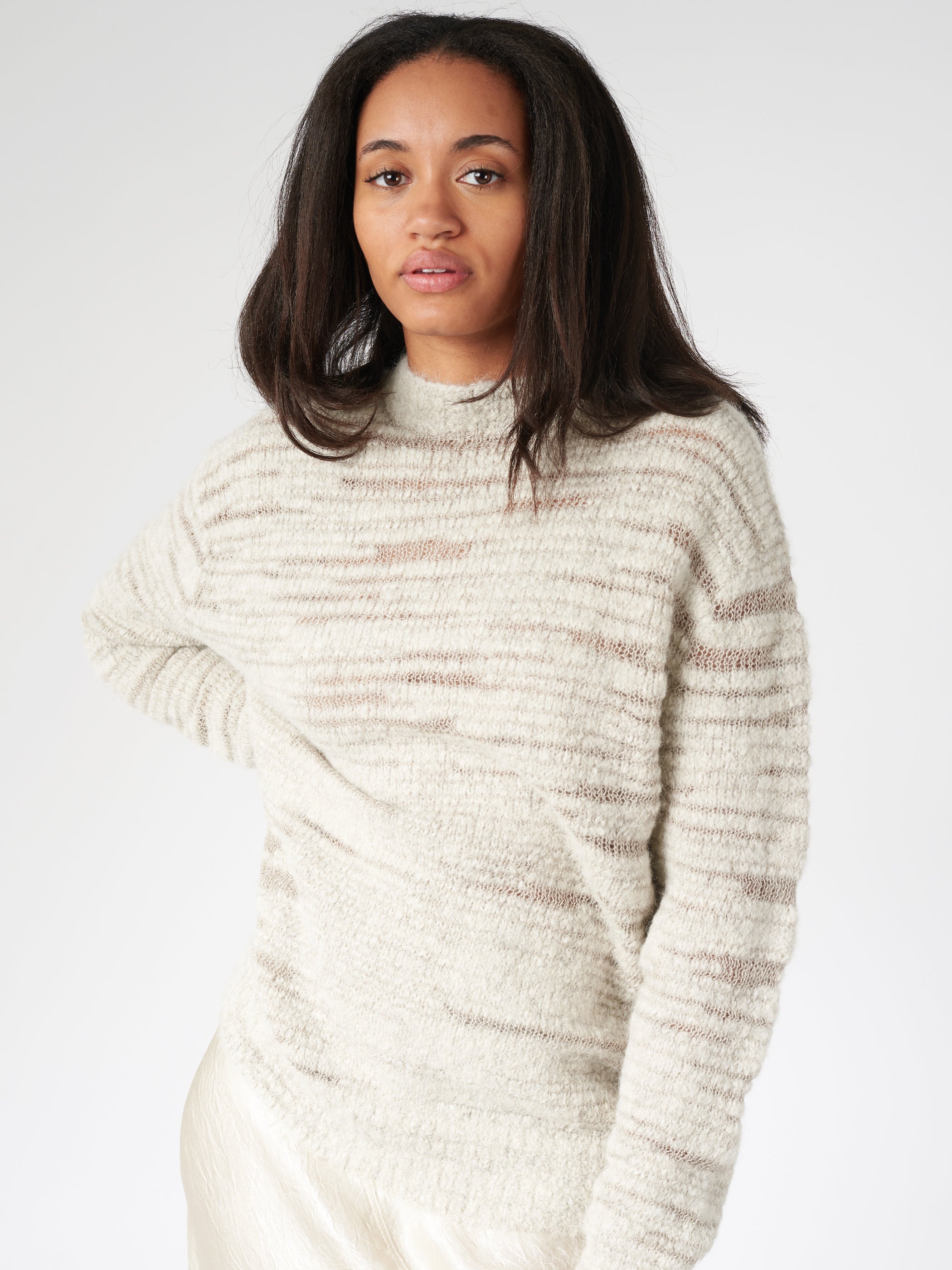 Handknit Threadbare Pullover