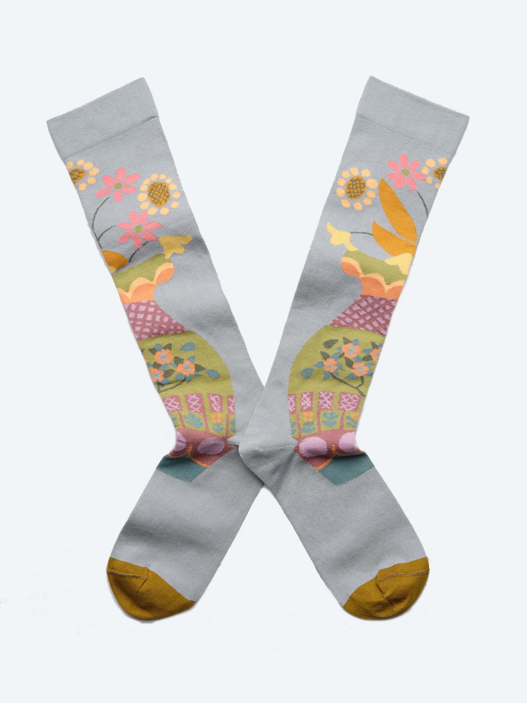 Rain Bouquet Knee-High Sock