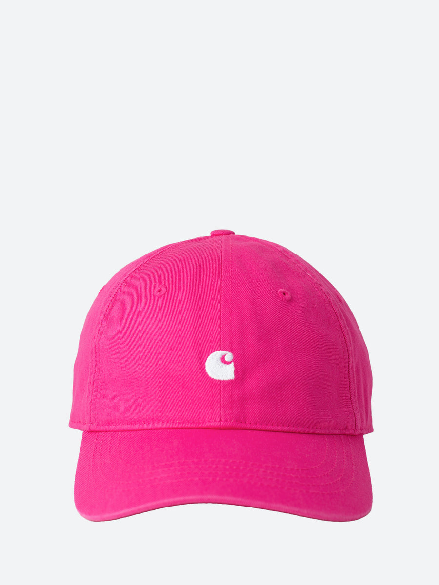Carhartt WIP Madison Logo Cap in Magenta gravitypope
