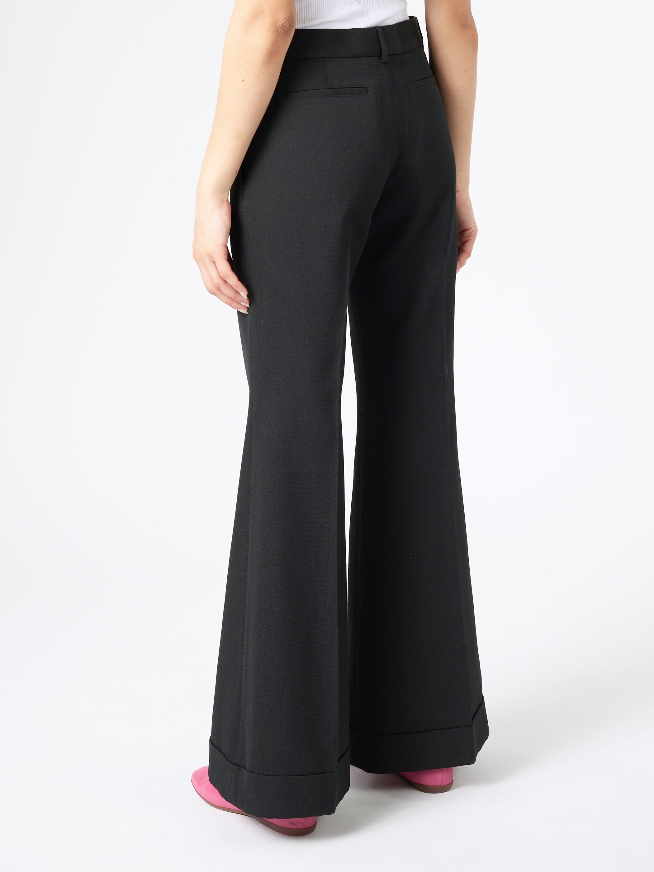 Tailored Flared Trousers