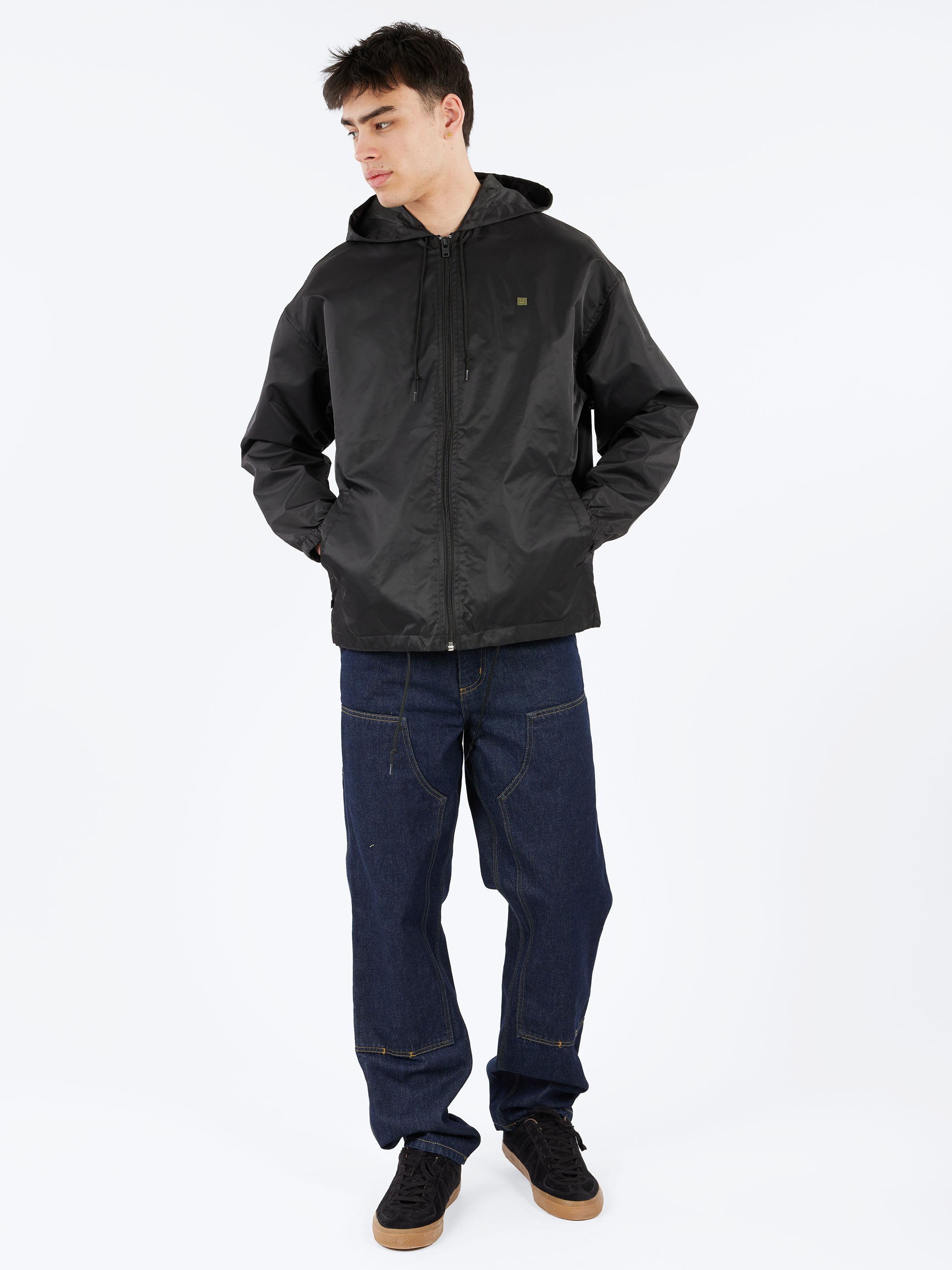 Micro Face Patch Nylon Jacket