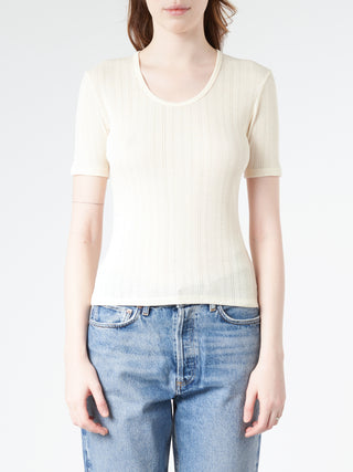 Filippa K Pointelle Tee