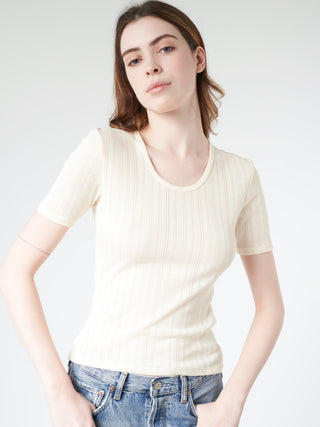 Filippa K Pointelle Tee