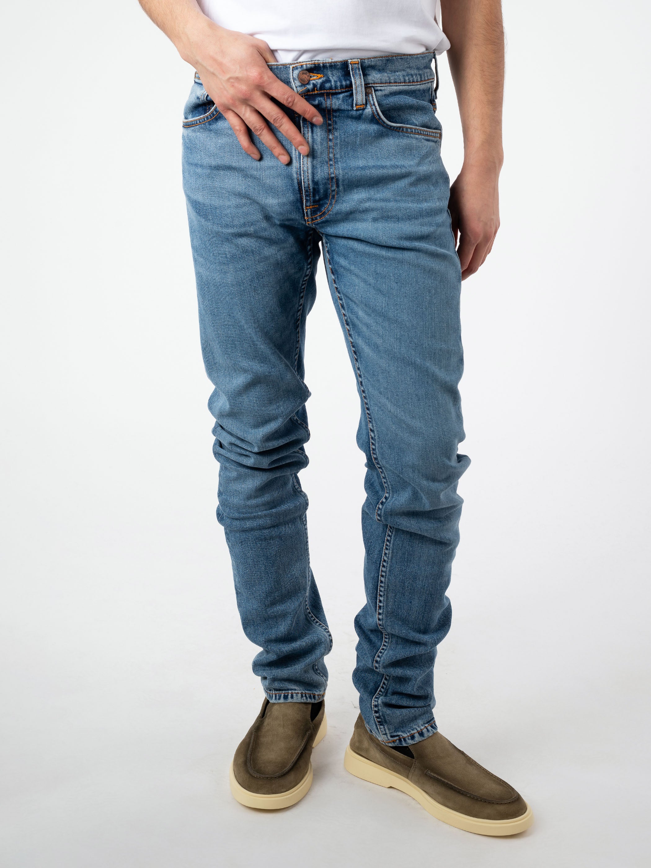 【新品未使用】Nudie Jeans LEAN DEAN イタリア製 Nudie Jeans Lean Dean Fukuyama Selvage - Mildblend Supply Co