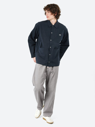 Danton Cotton Linen Coverall Shirt