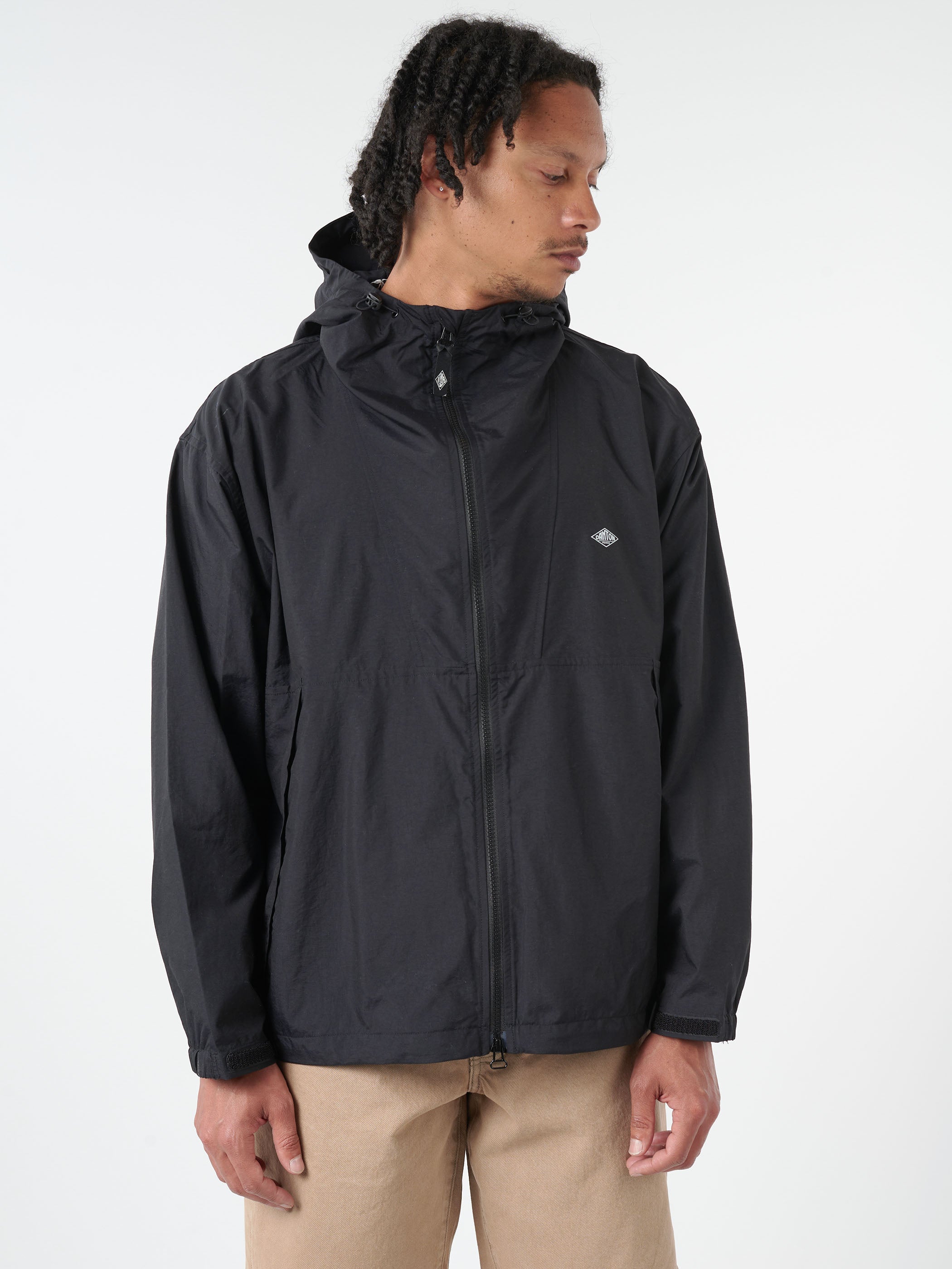 Danton - Stunner Nylon Hooded Jacket in Black – gravitypope