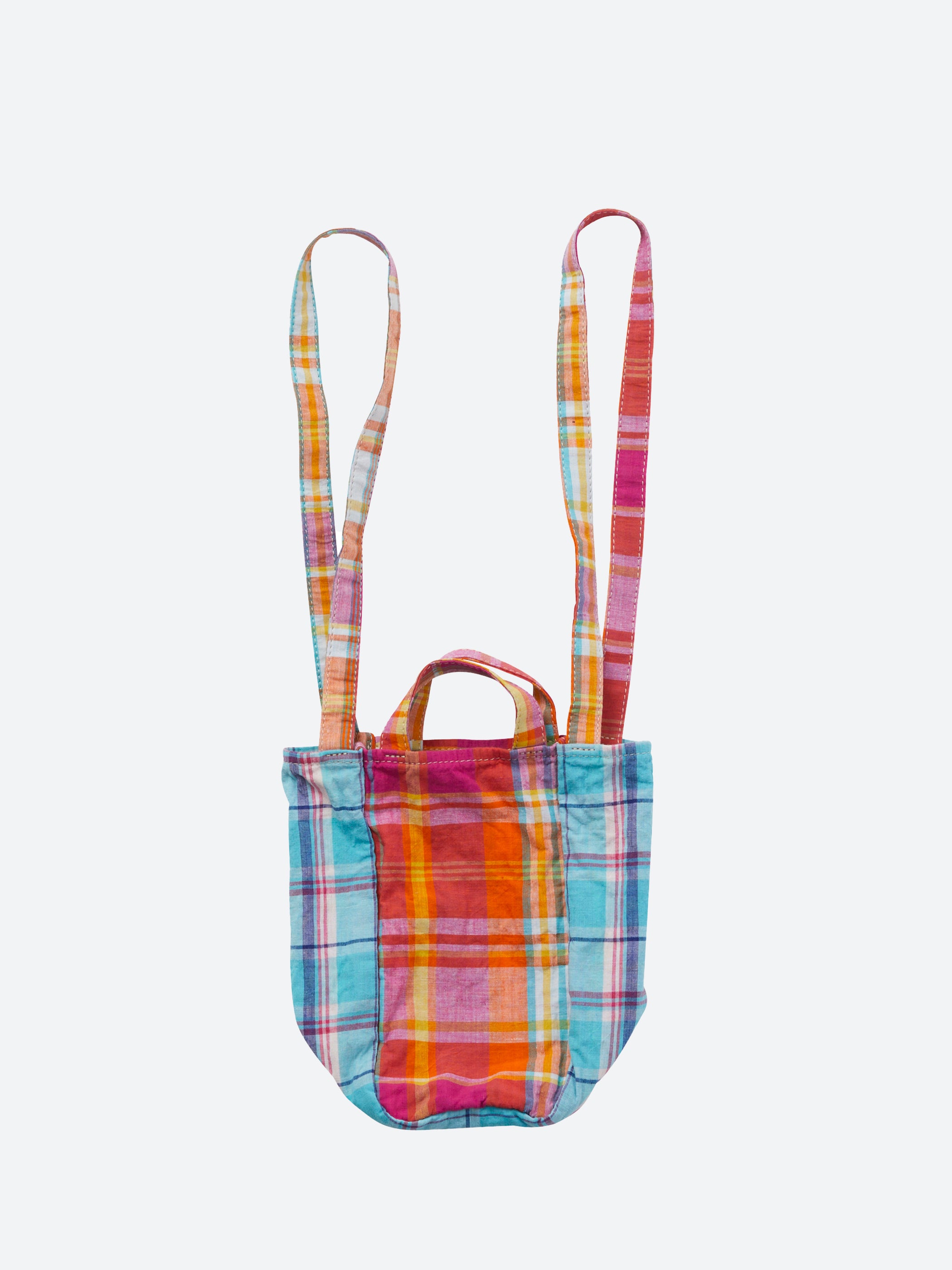 Small Mixed Plaid Easy Bag