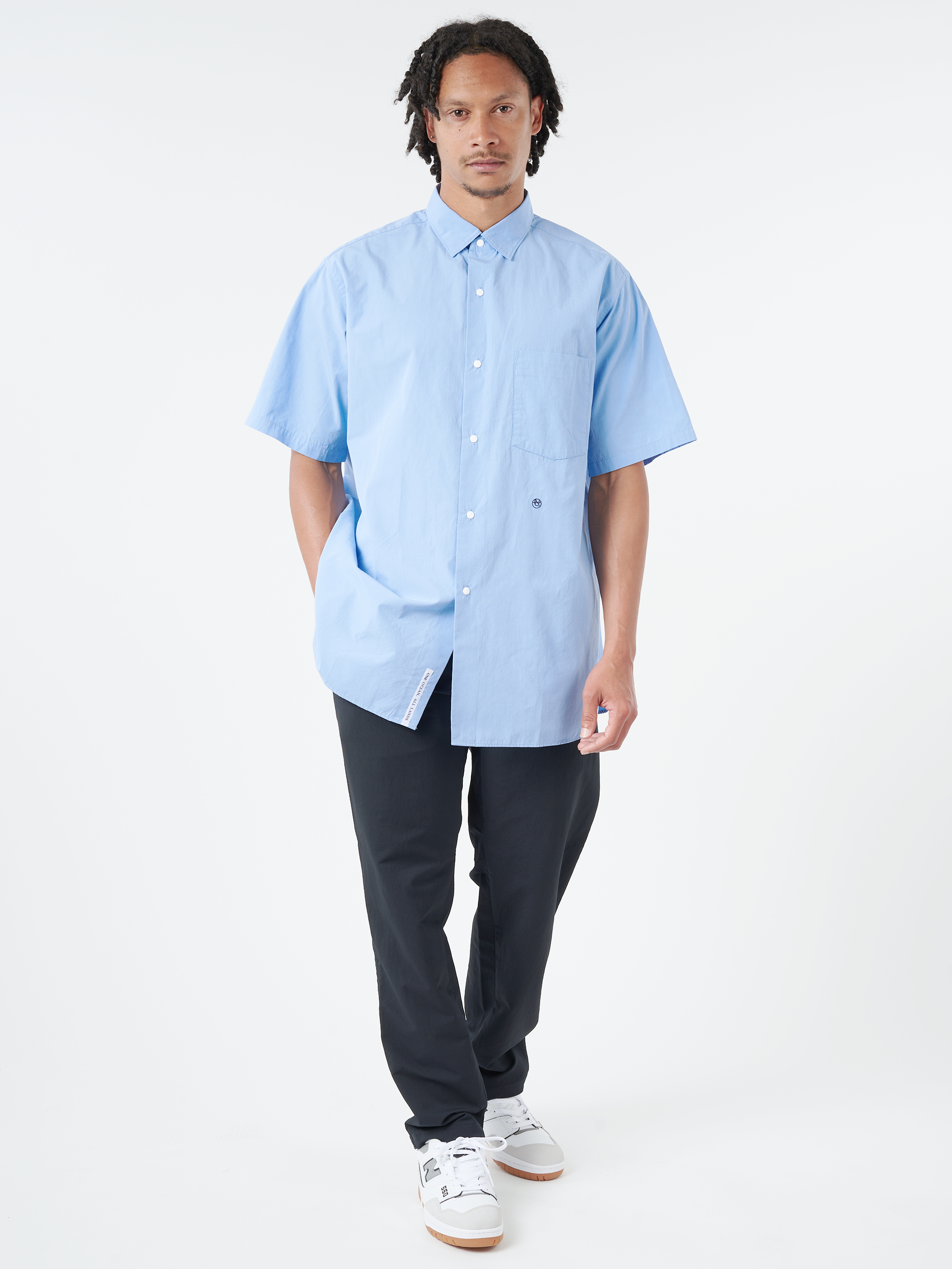 Regular Collar Wind S/S Shirt