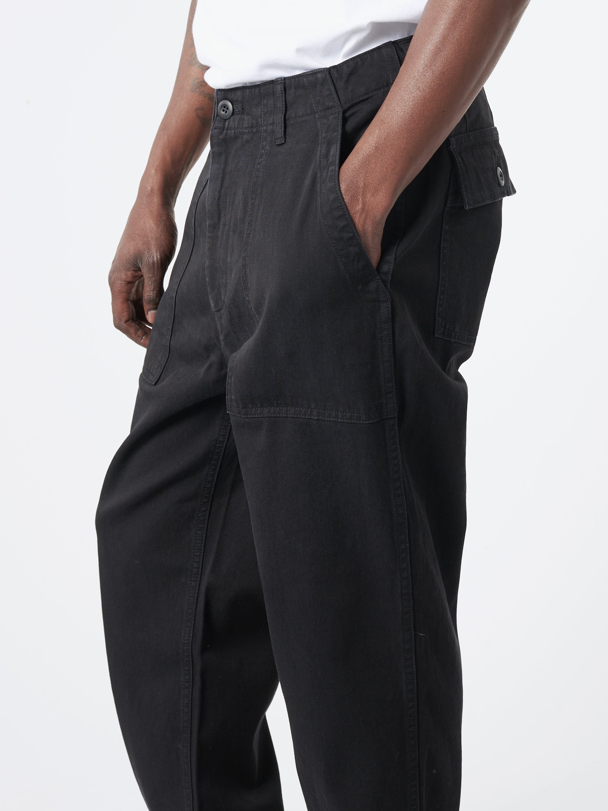 Cotton Tencel Twill Fatigue Pants