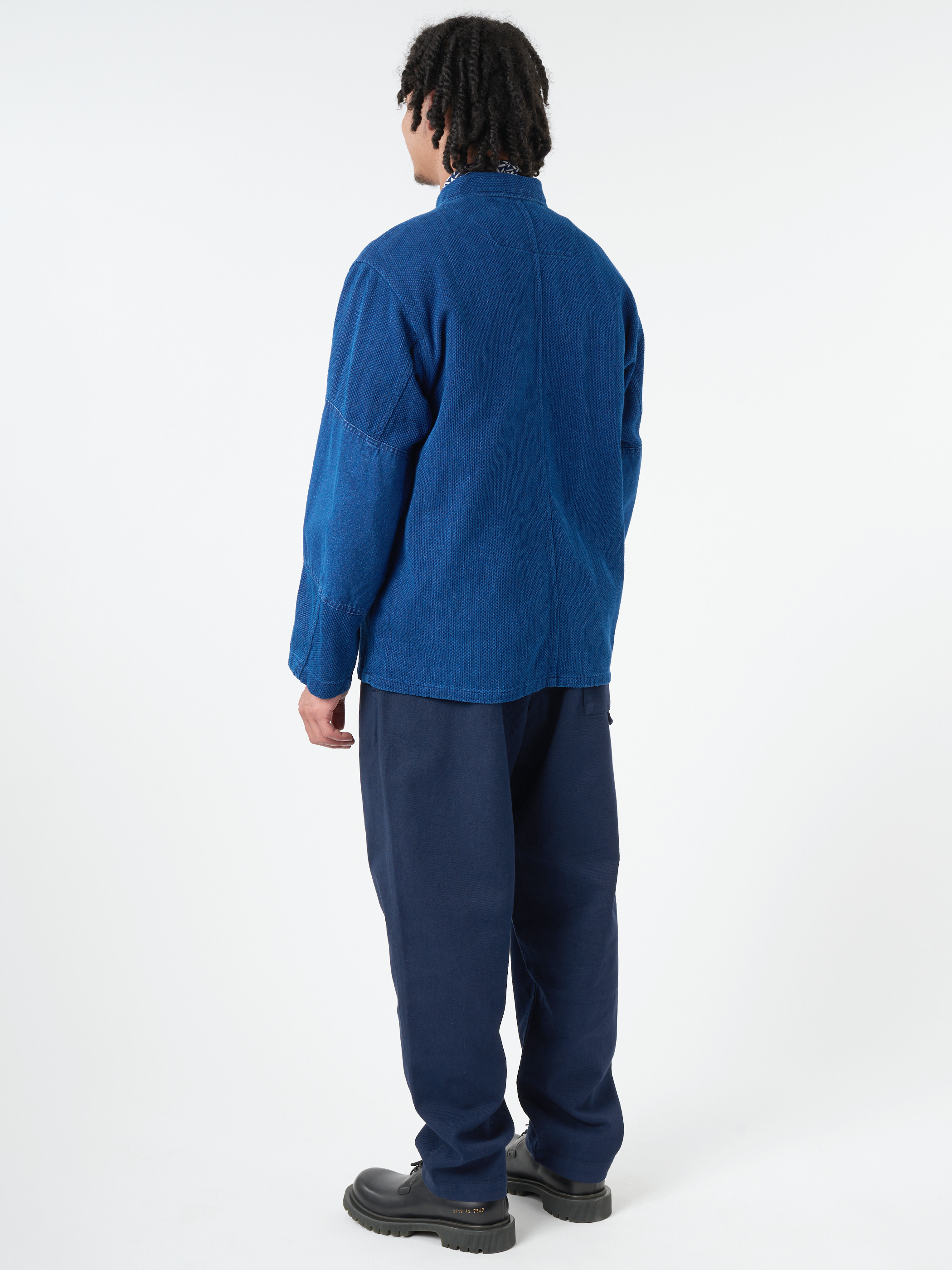 Kasezome Sashiko Utility Shirt