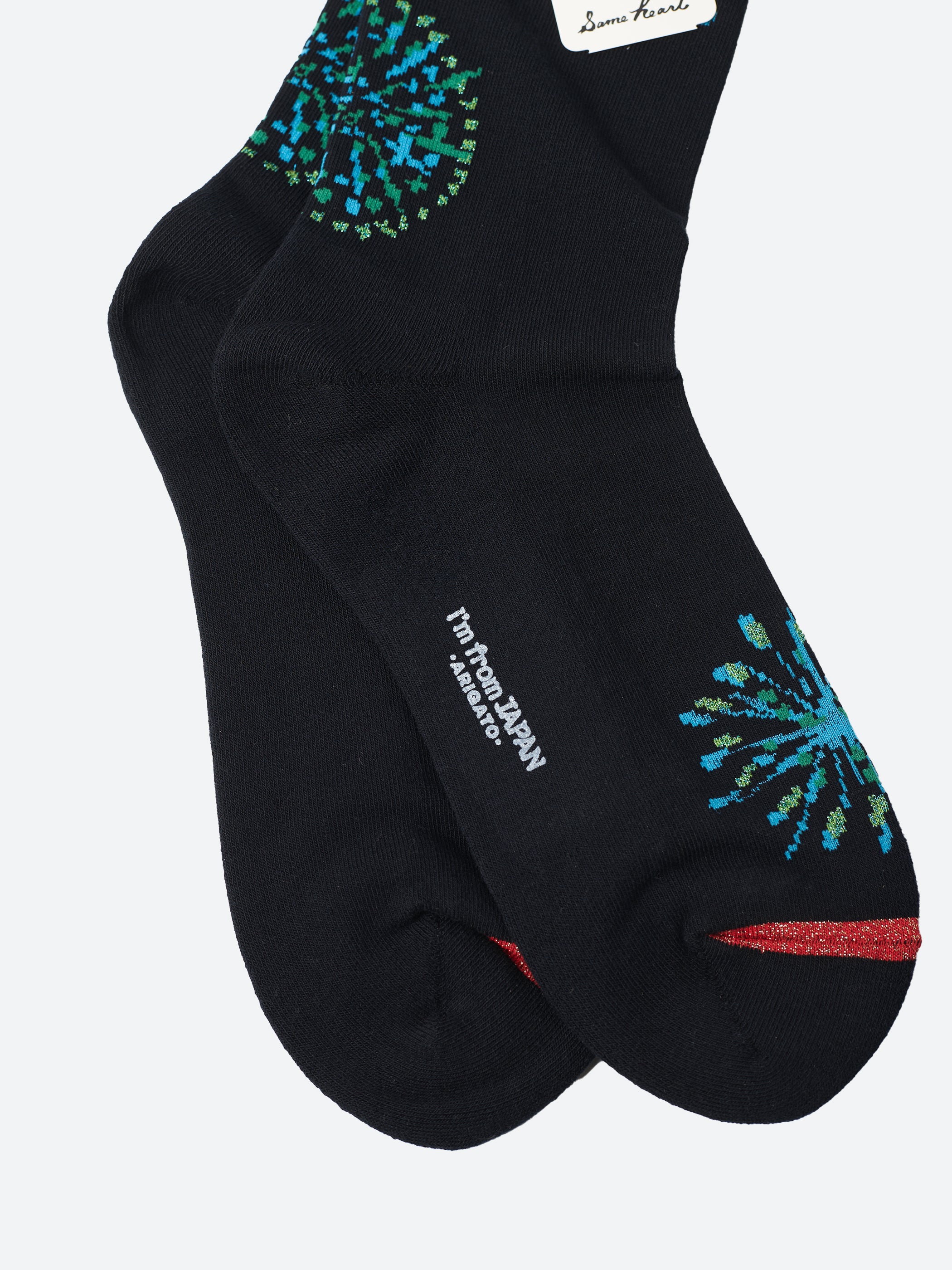 Firework Glitter Sock