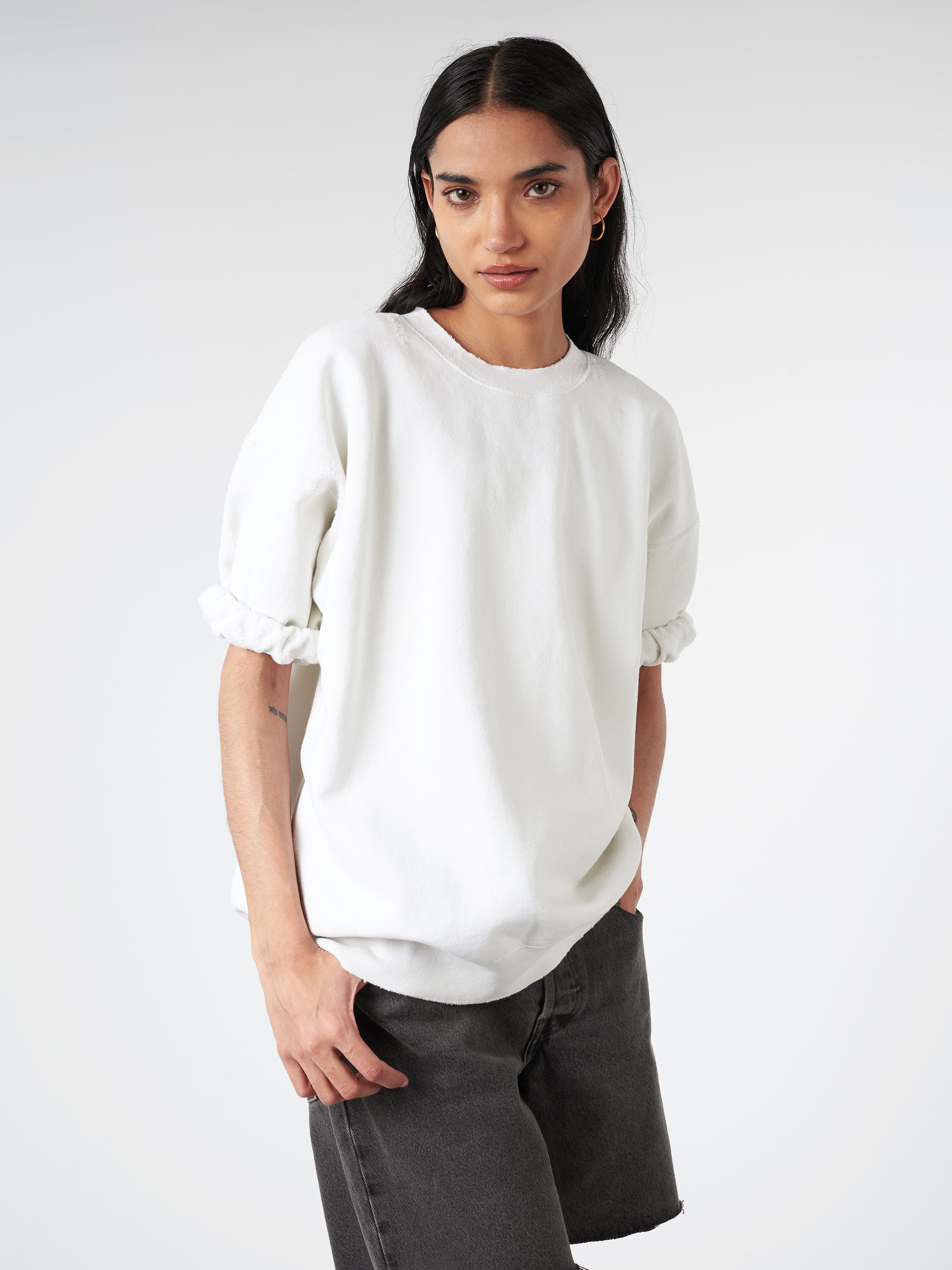 Rachel Comey - Stanza Sweatshirt in Dirty White – gravitypope