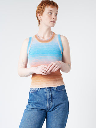 Roberto Collina Striped Tank Top