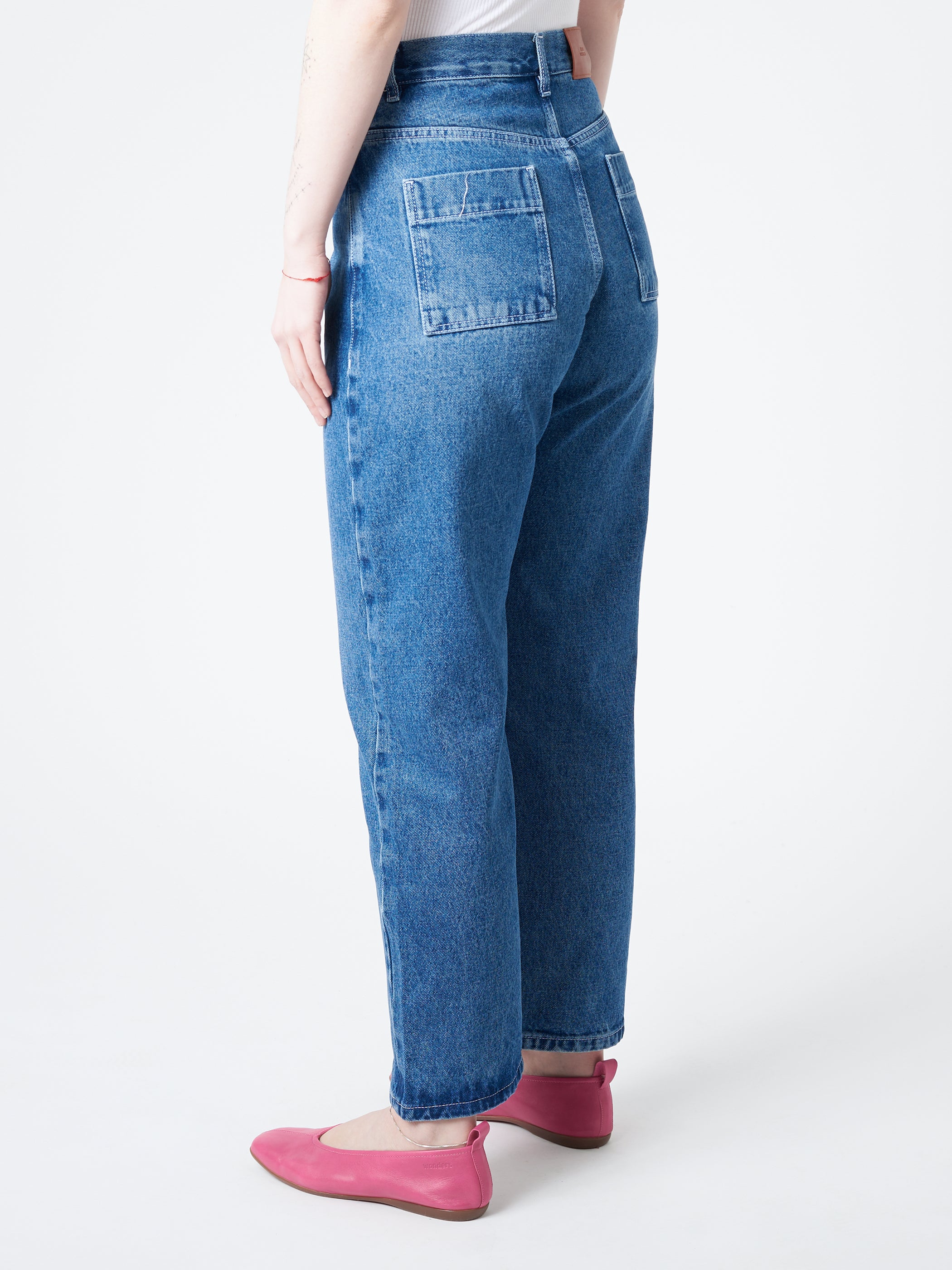 Studio Nicholson - Ruthe Jeans in Beach Fade Denim – gravitypope