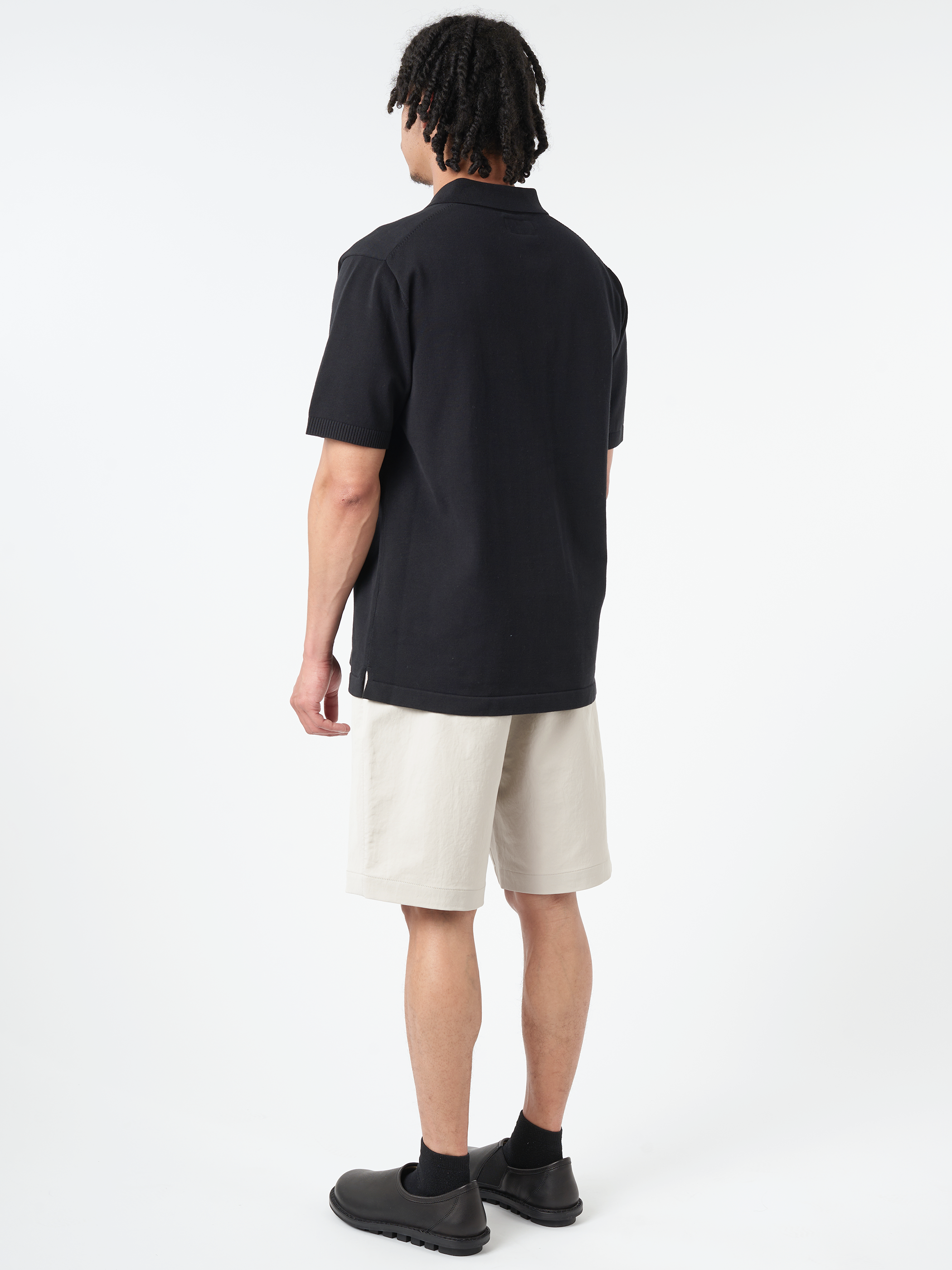 Knit Polo Shirt