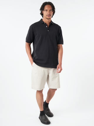BEAMS PLUS Knit Polo Shirt