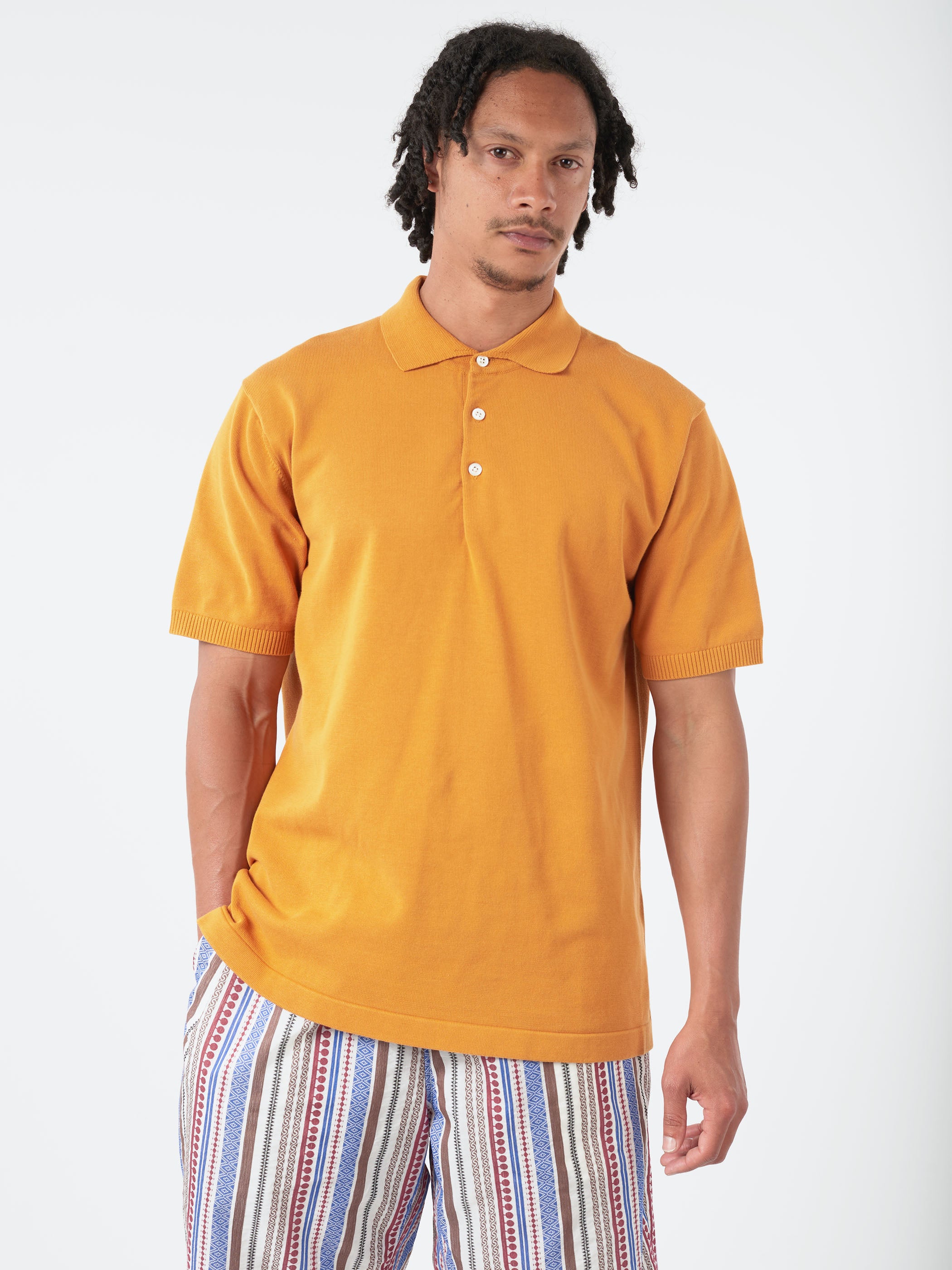 Knit Polo Shirt