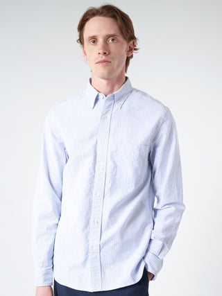 BEAMS PLUS Oxford Candy Stripe Button Down