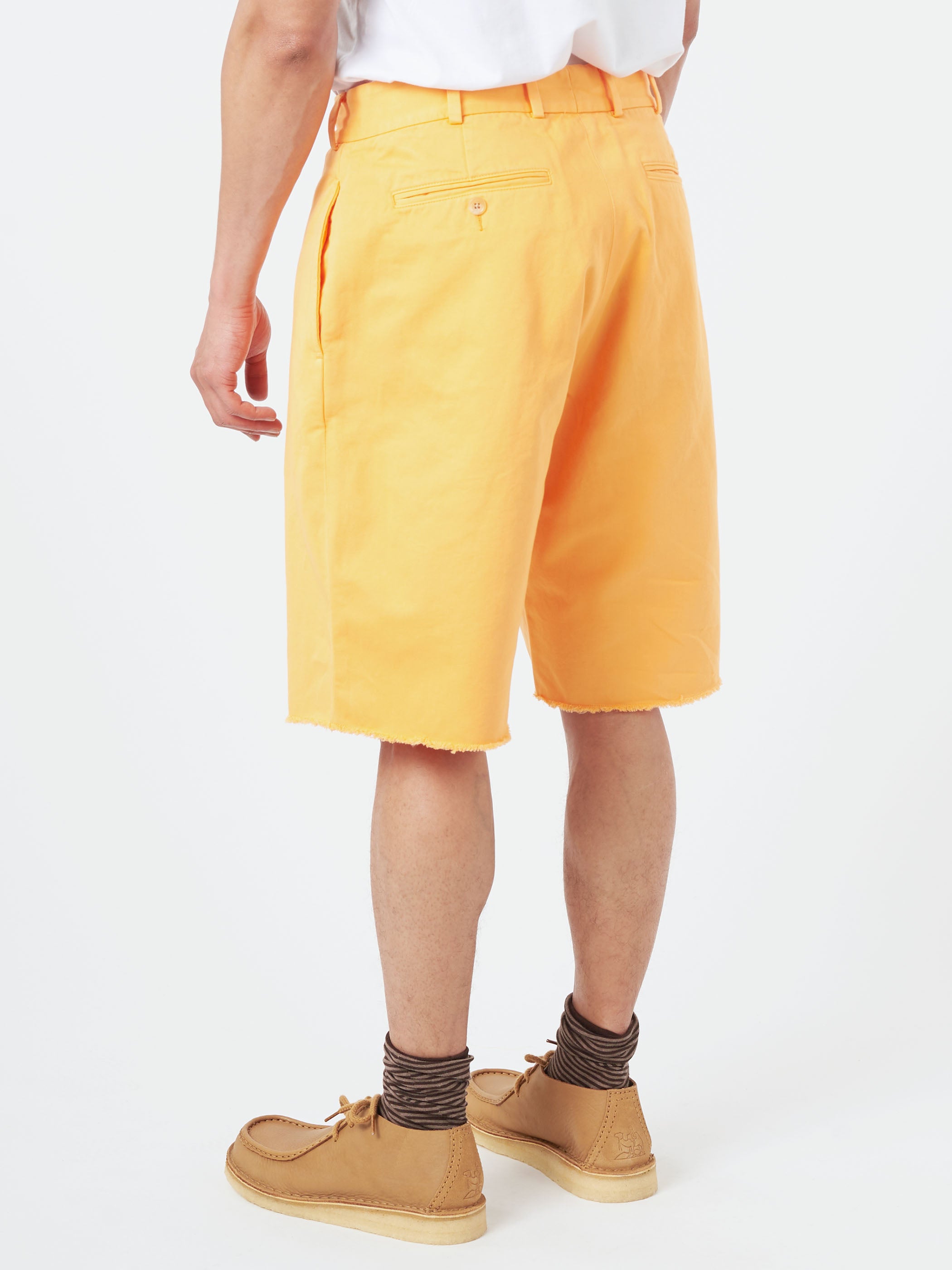 Plain Front Shorts
