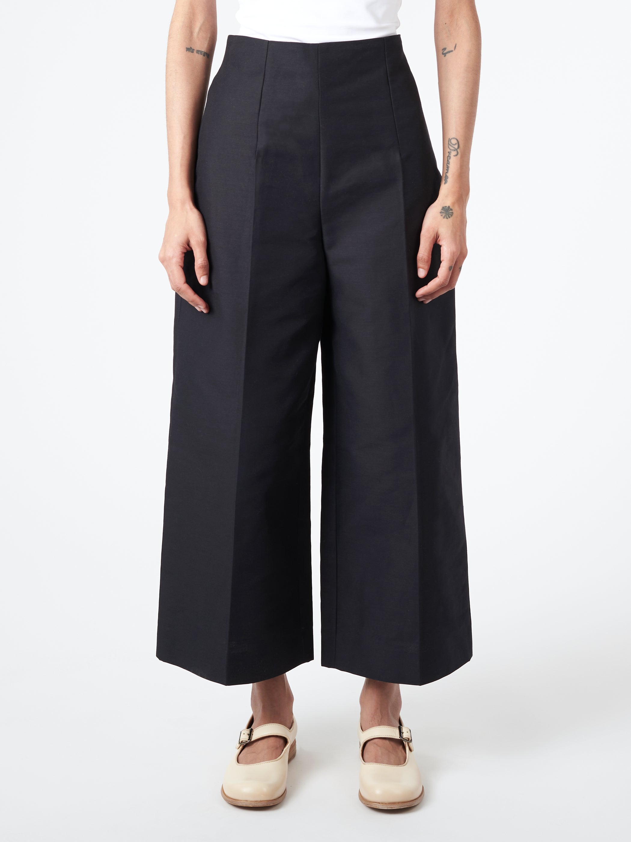 Cady Cropped Trousers