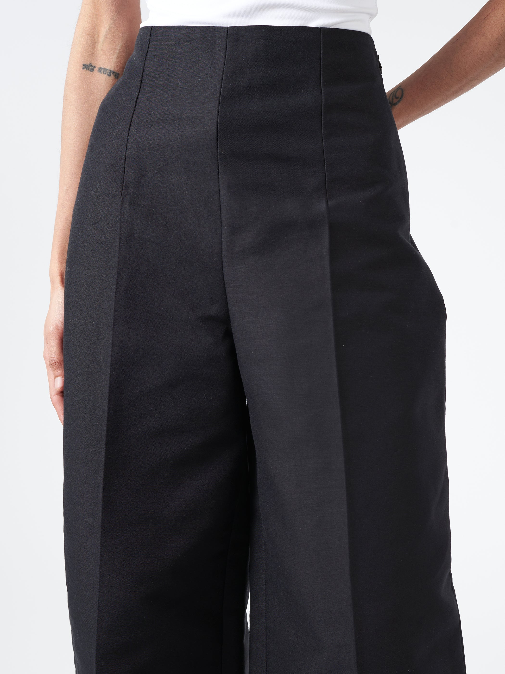 Cady Cropped Trousers