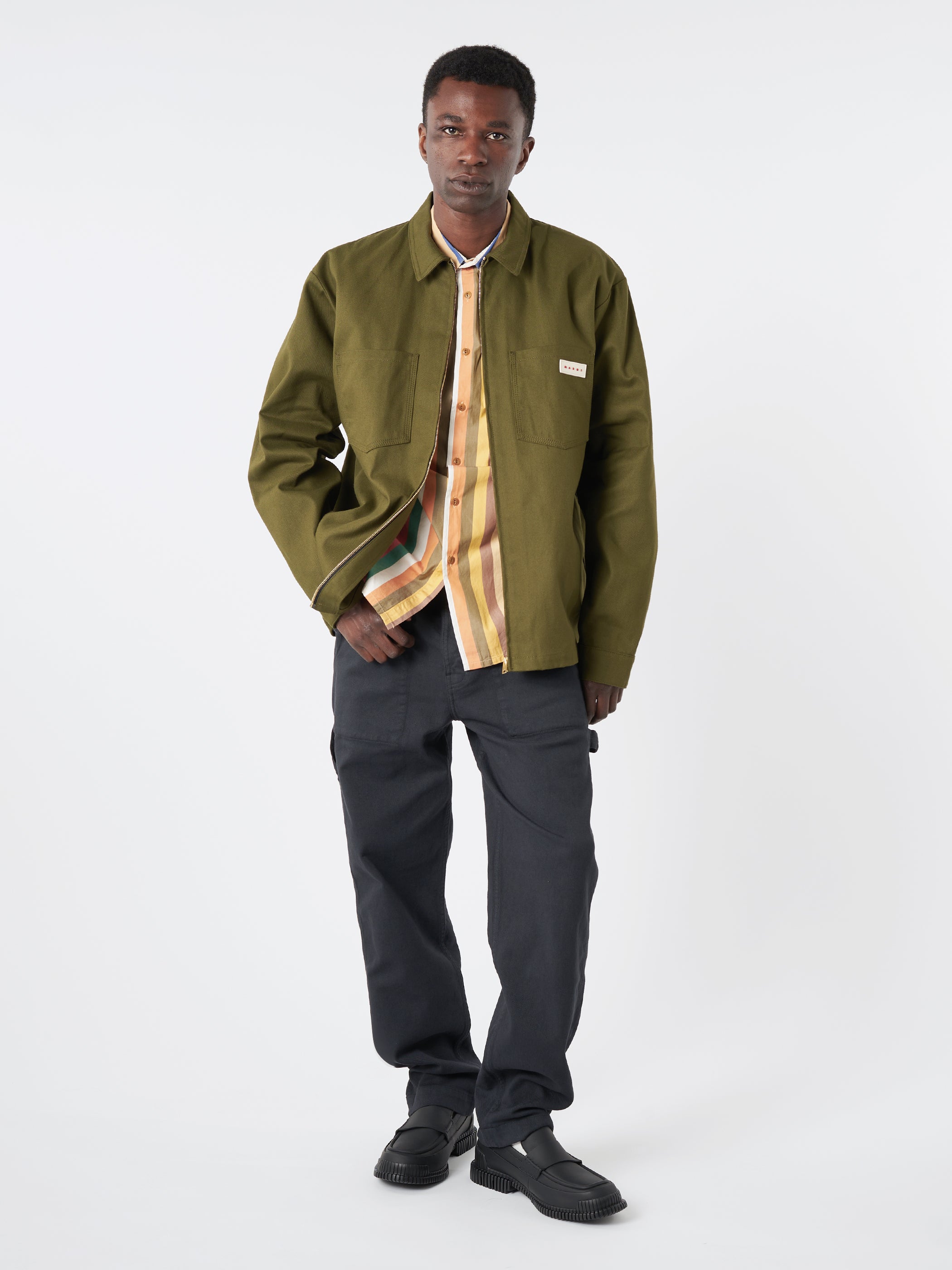 Zip up overshirt new arrivals
