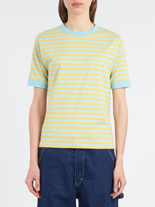 BEAMS BOY Border Binder S/S T-Shirt