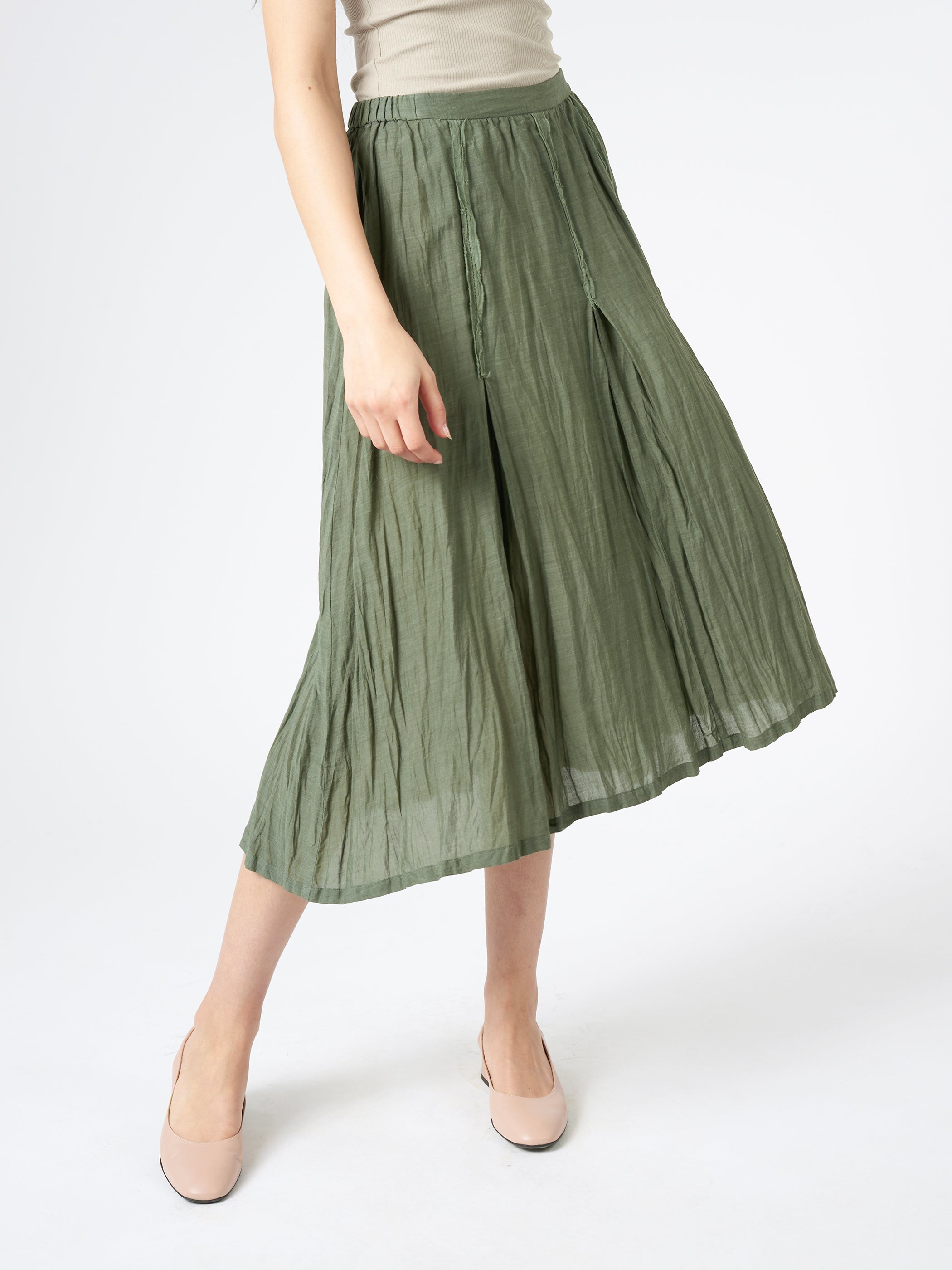 Botanical Garment Dye Skirt