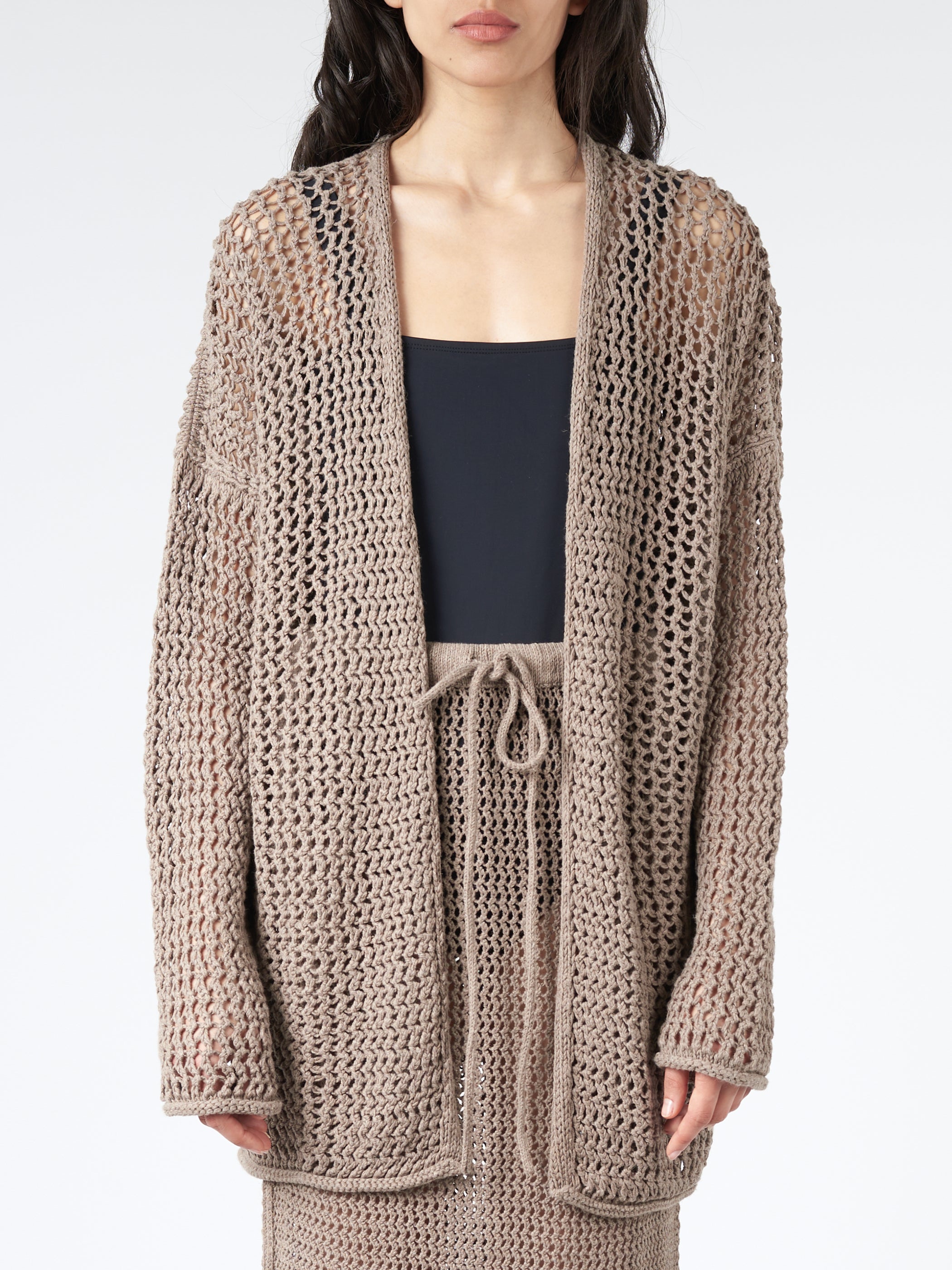 Big Net Cardigan