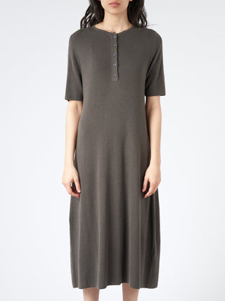 Lauren Manoogian Rib Henley Dress