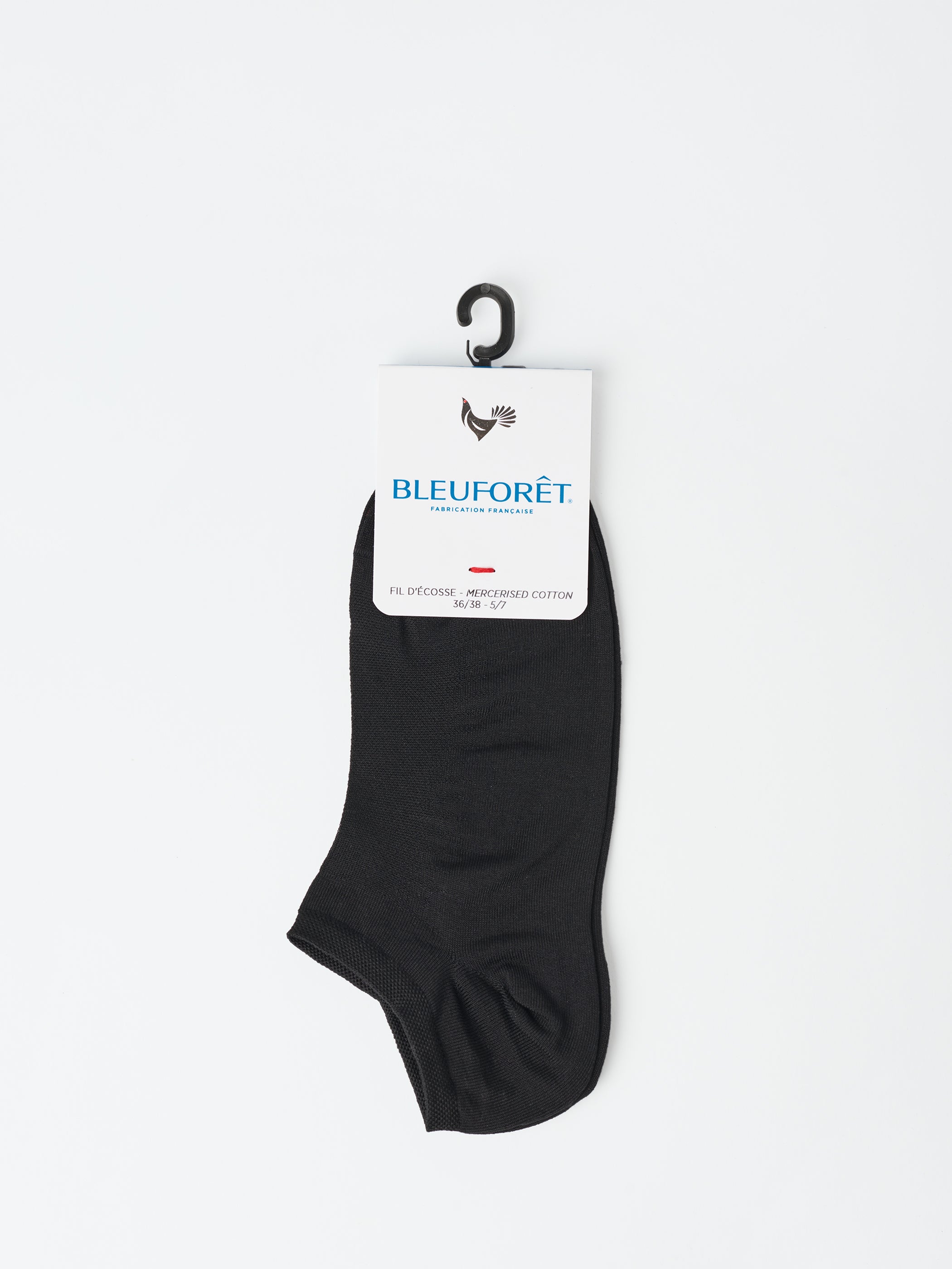 Mercerized Cotton Low-Cut Socks