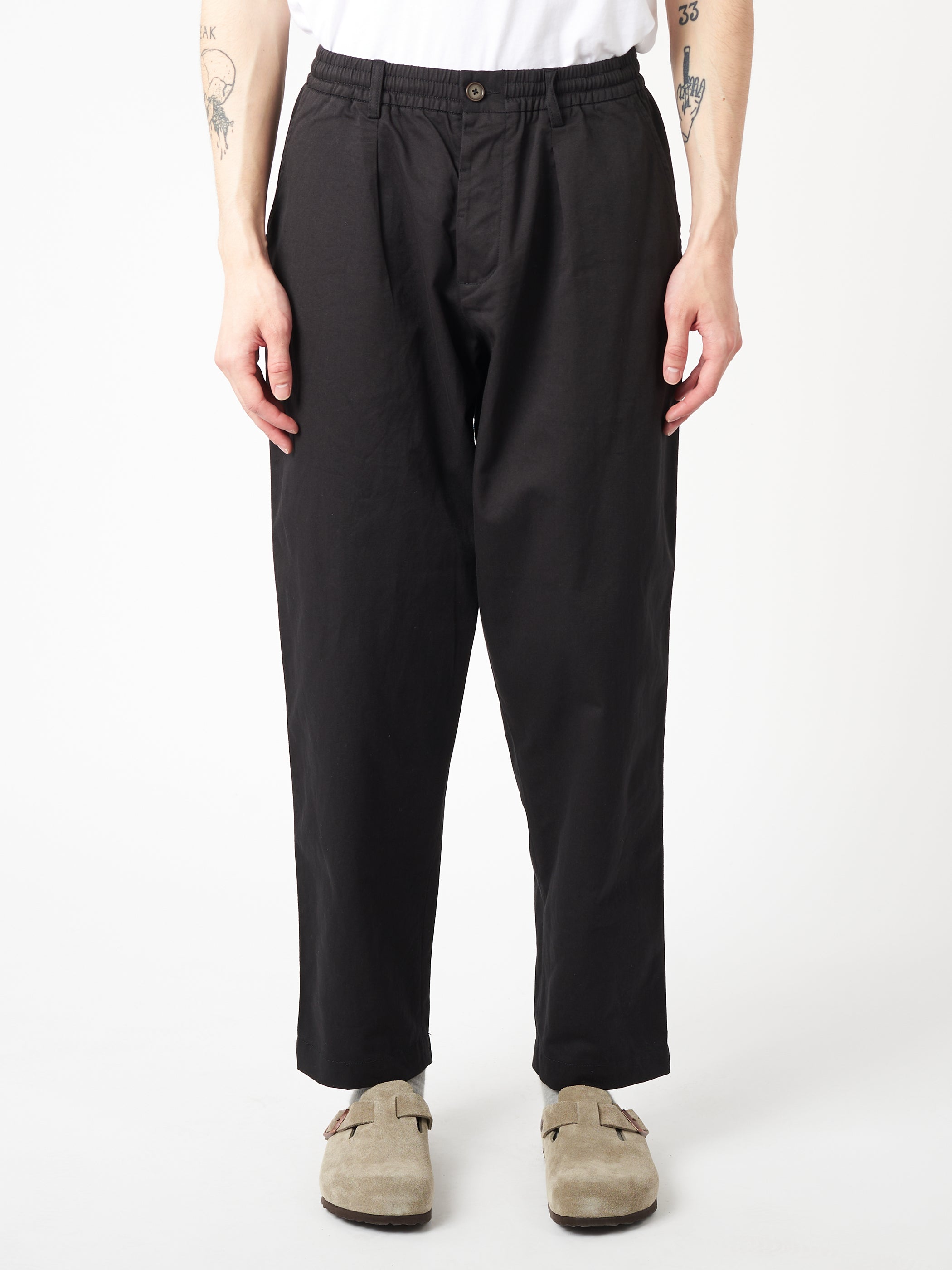 Pleated Track Pant