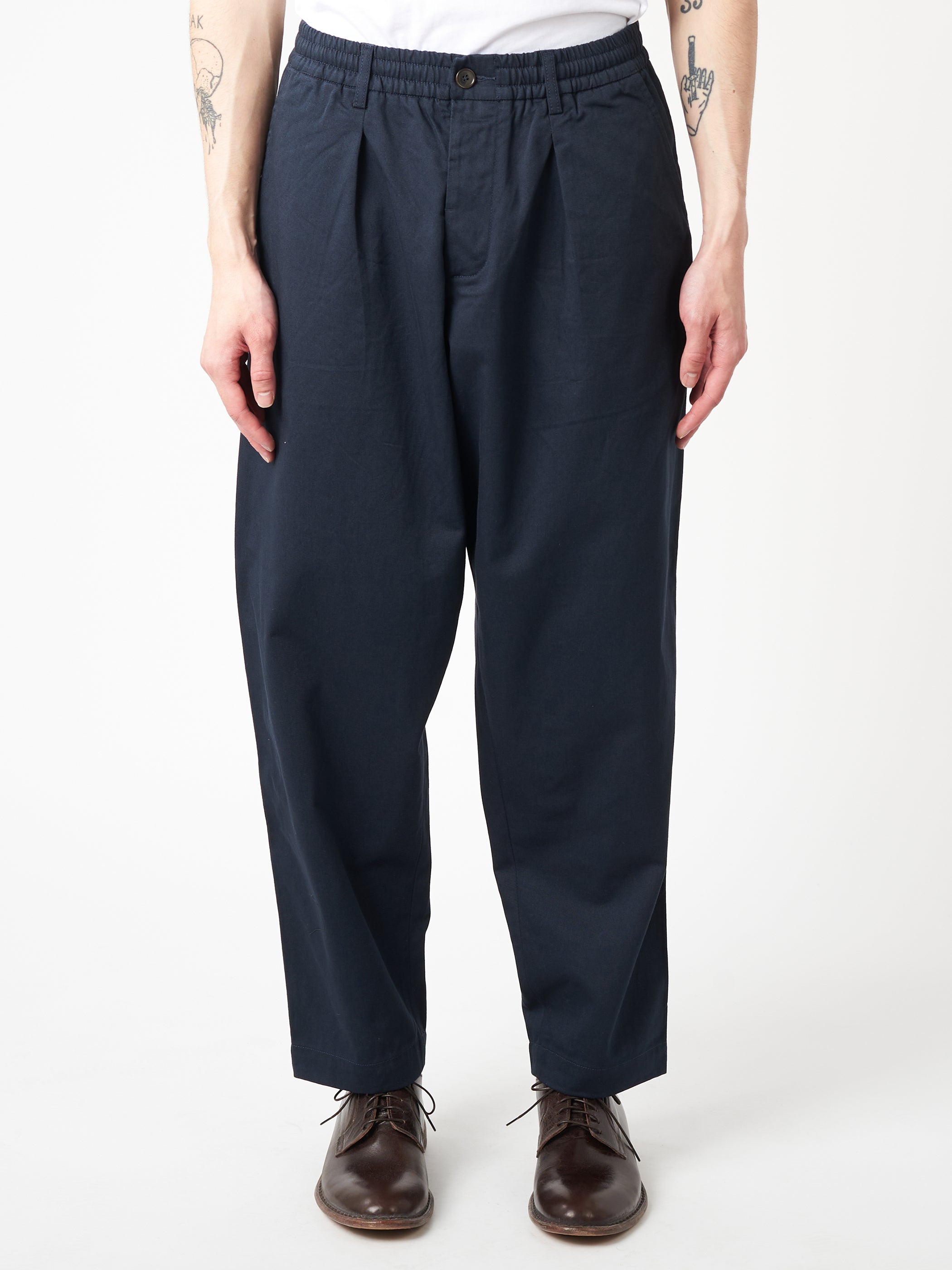 Pleated Track Pant