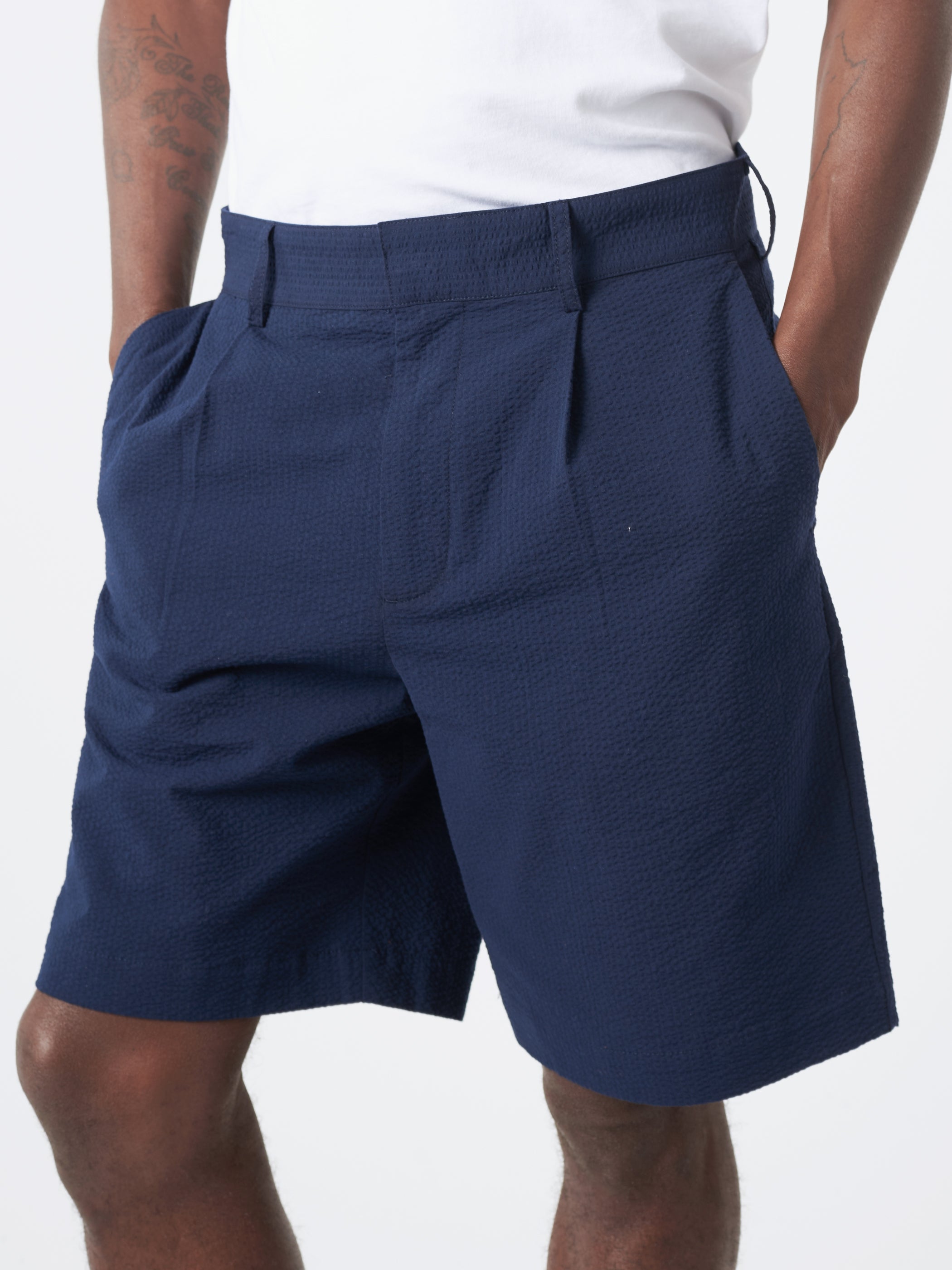 Linton Pleat Short