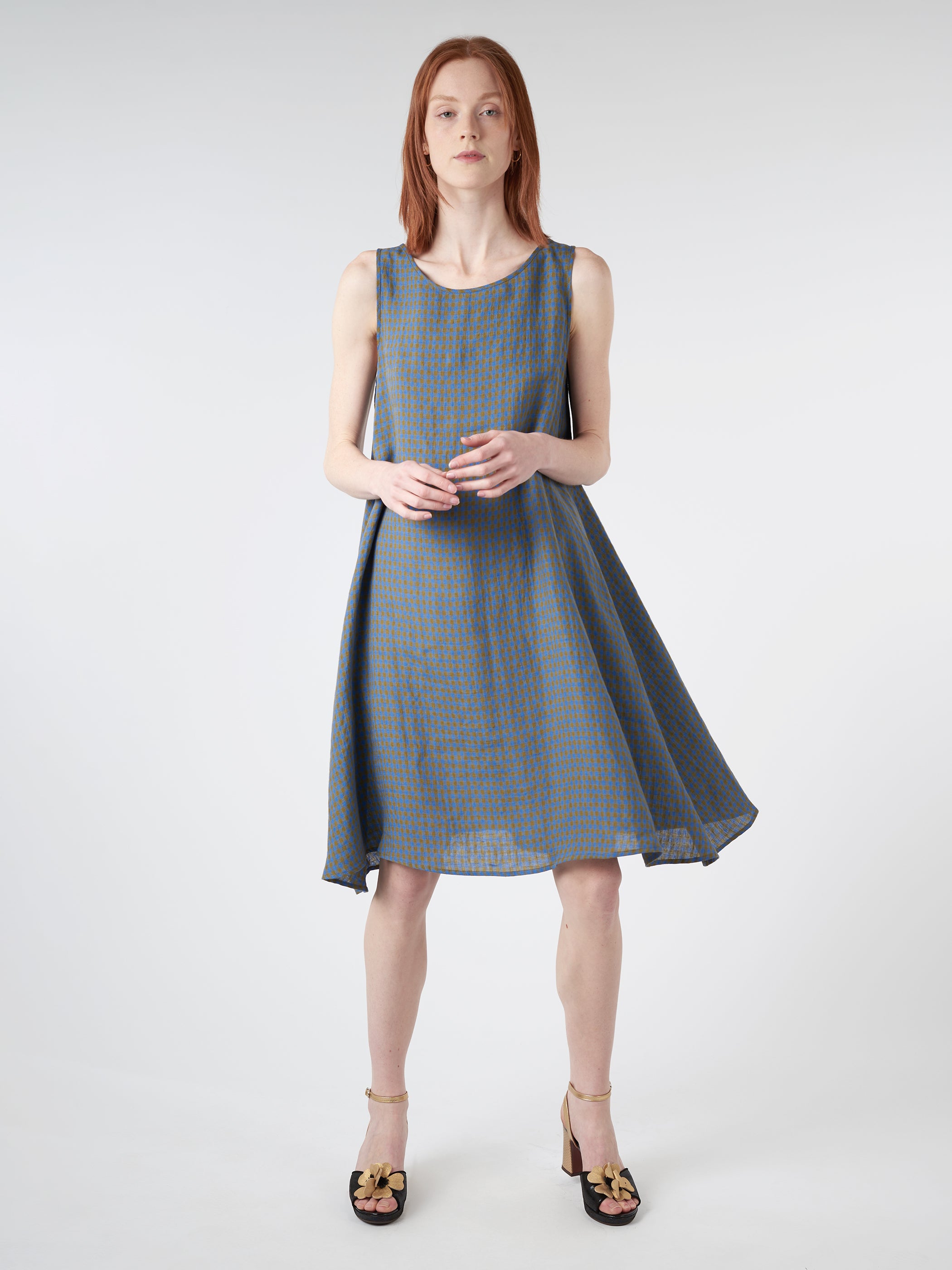 Tank Top Flared Dress