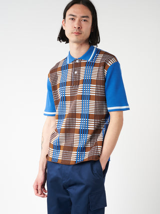 Marni Checked Cotton Polo
