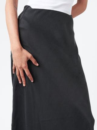Silk Laundry Long Bias Cut Skirt