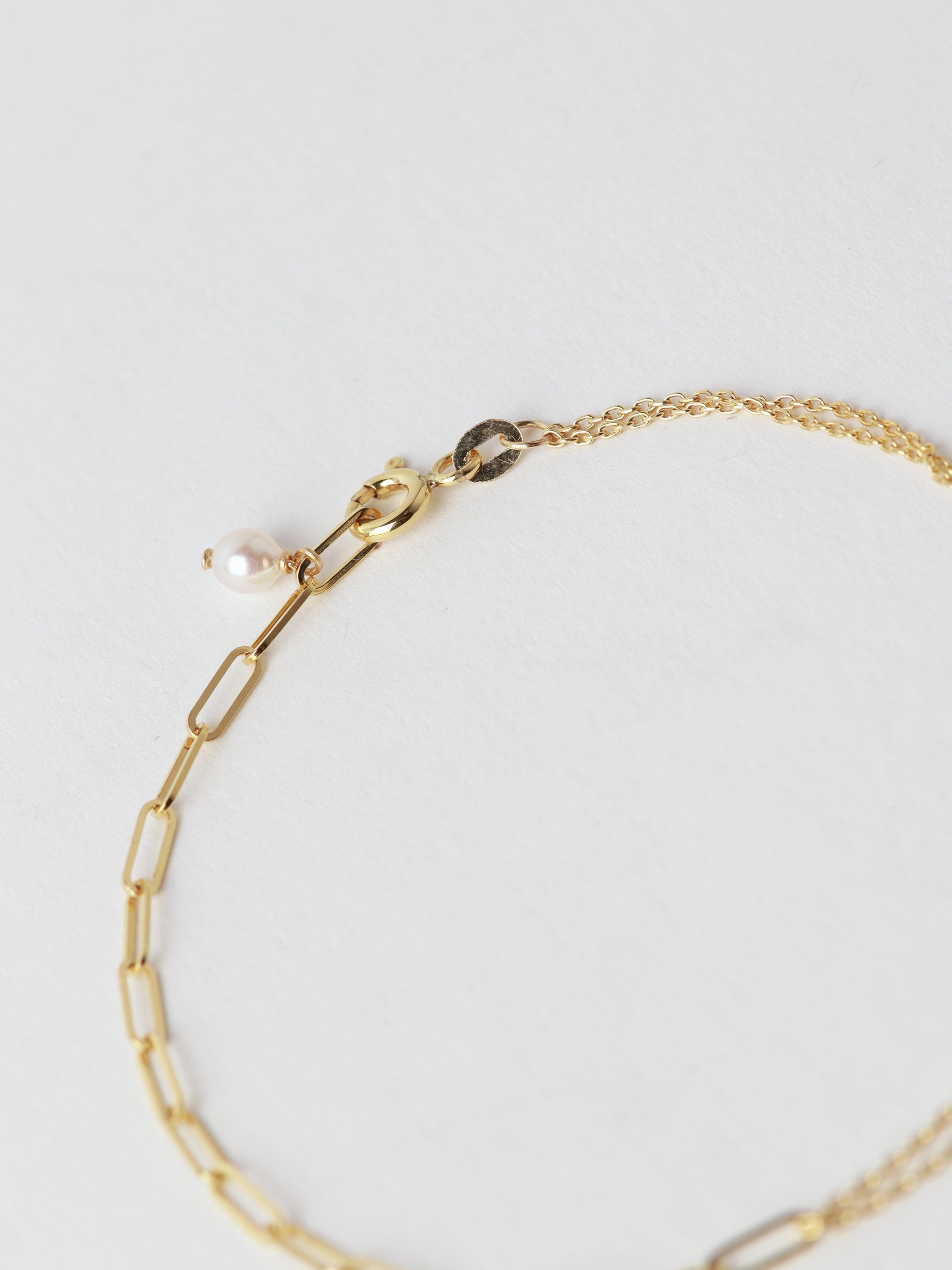 Petite Link Double Chain Bracelet