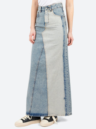 MM6 Maison Margiela Long Denim Skirt