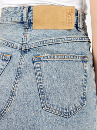 MM6 Maison Margiela Long Denim Skirt