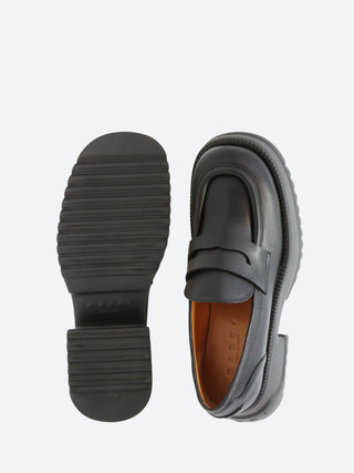 Marni Loafer with Platform Sole