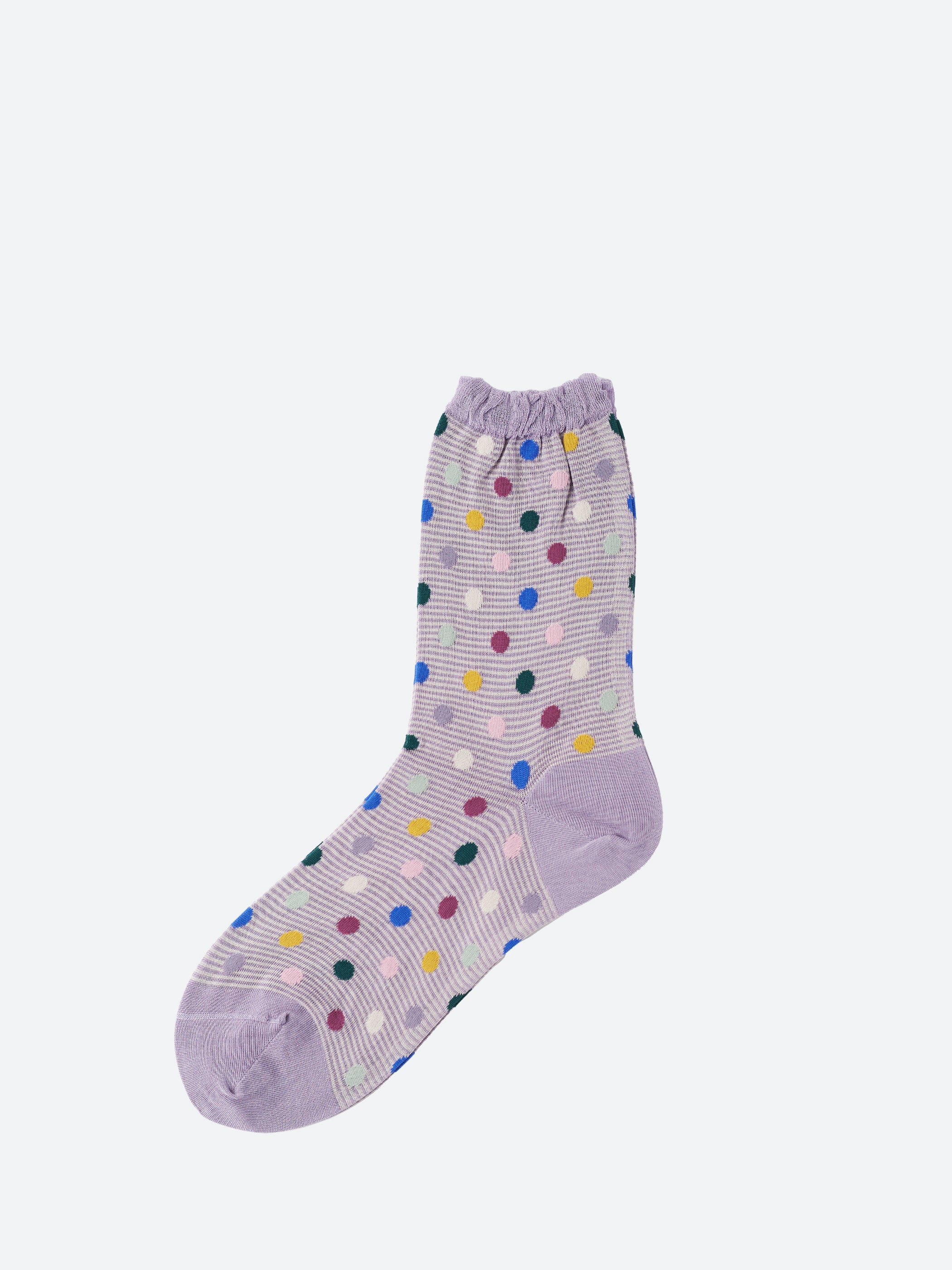 Candy Dots Crew Sock