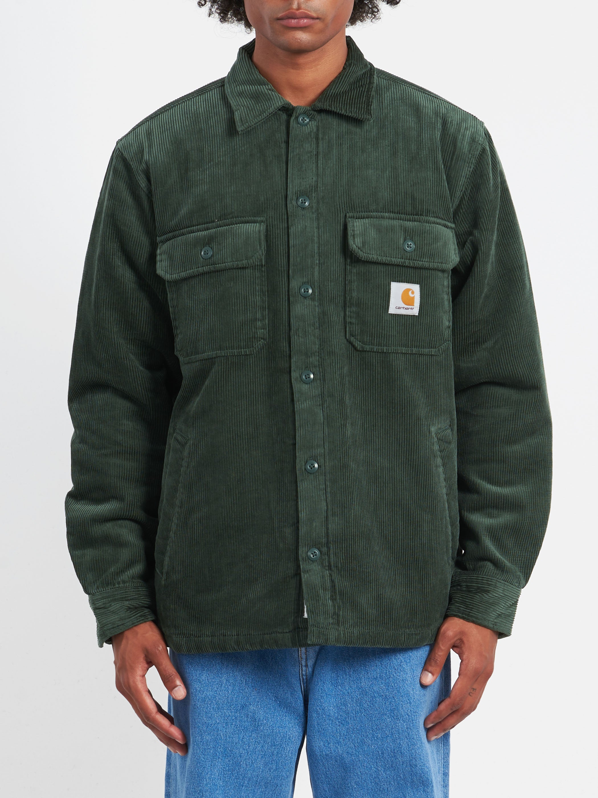 Carhartt WIP Mens Whitsome Shirt Jacket Sycamore Tree
