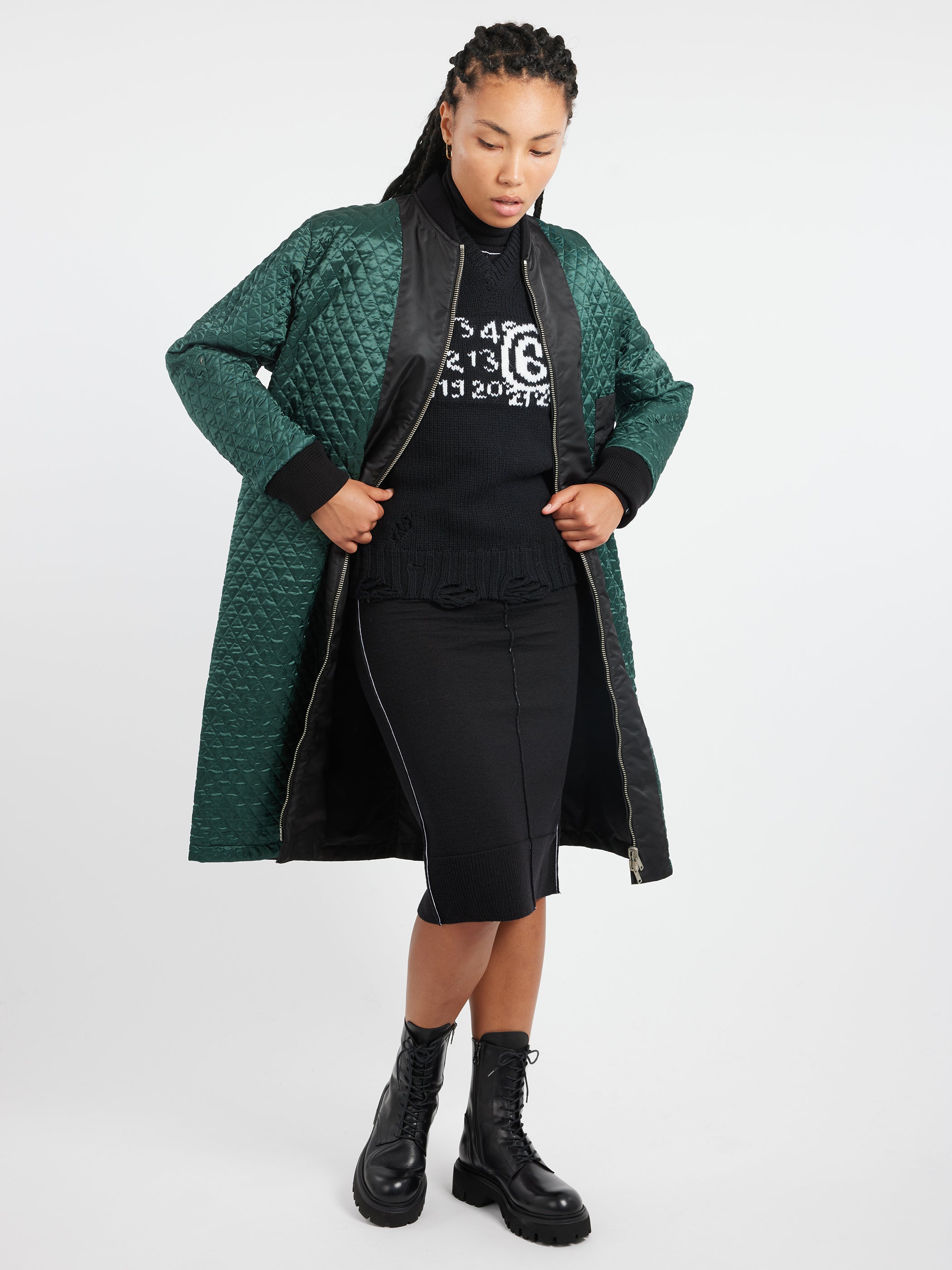 Reversible Quilted Coat