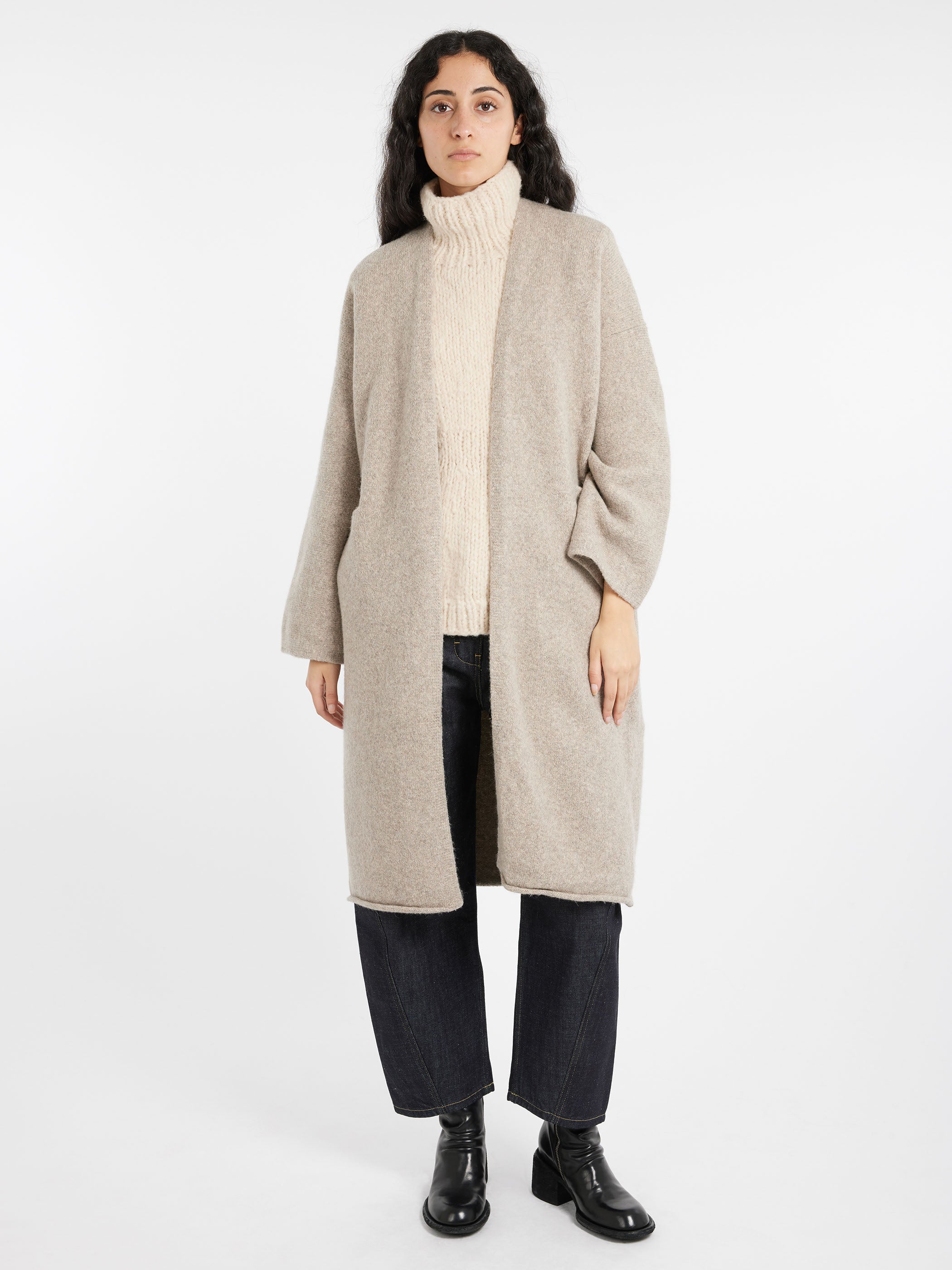 Long Open Cardigan