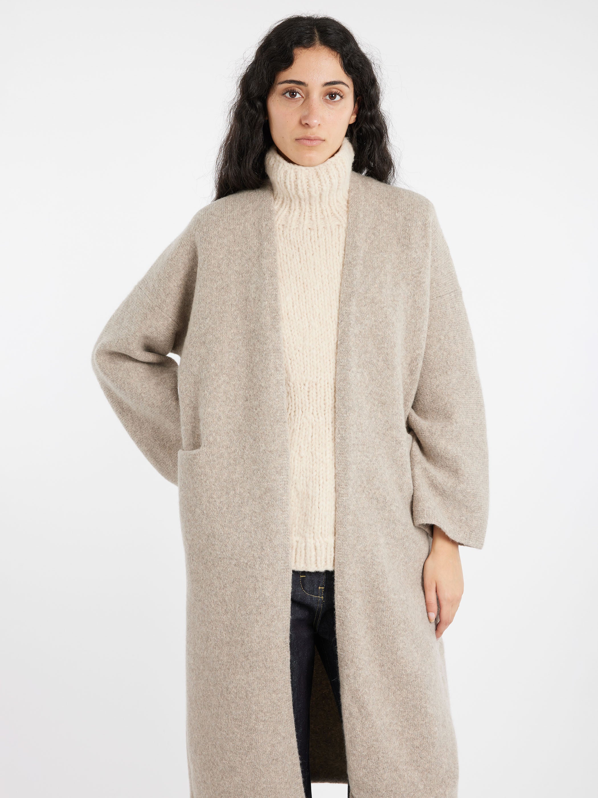 Long Open Cardigan
