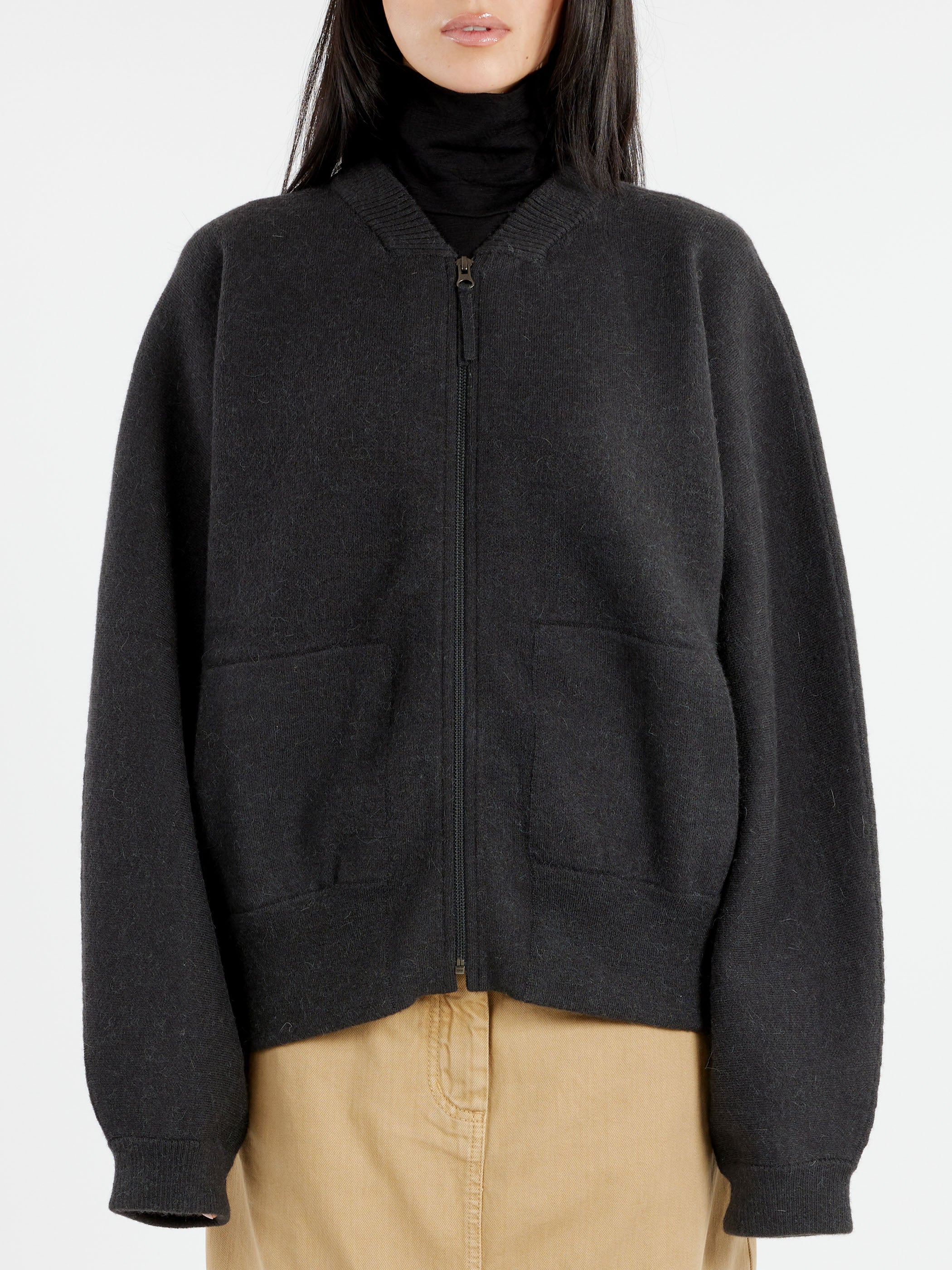 Lauren Manoogian - Double Knit Bomber in Ink – gravitypope