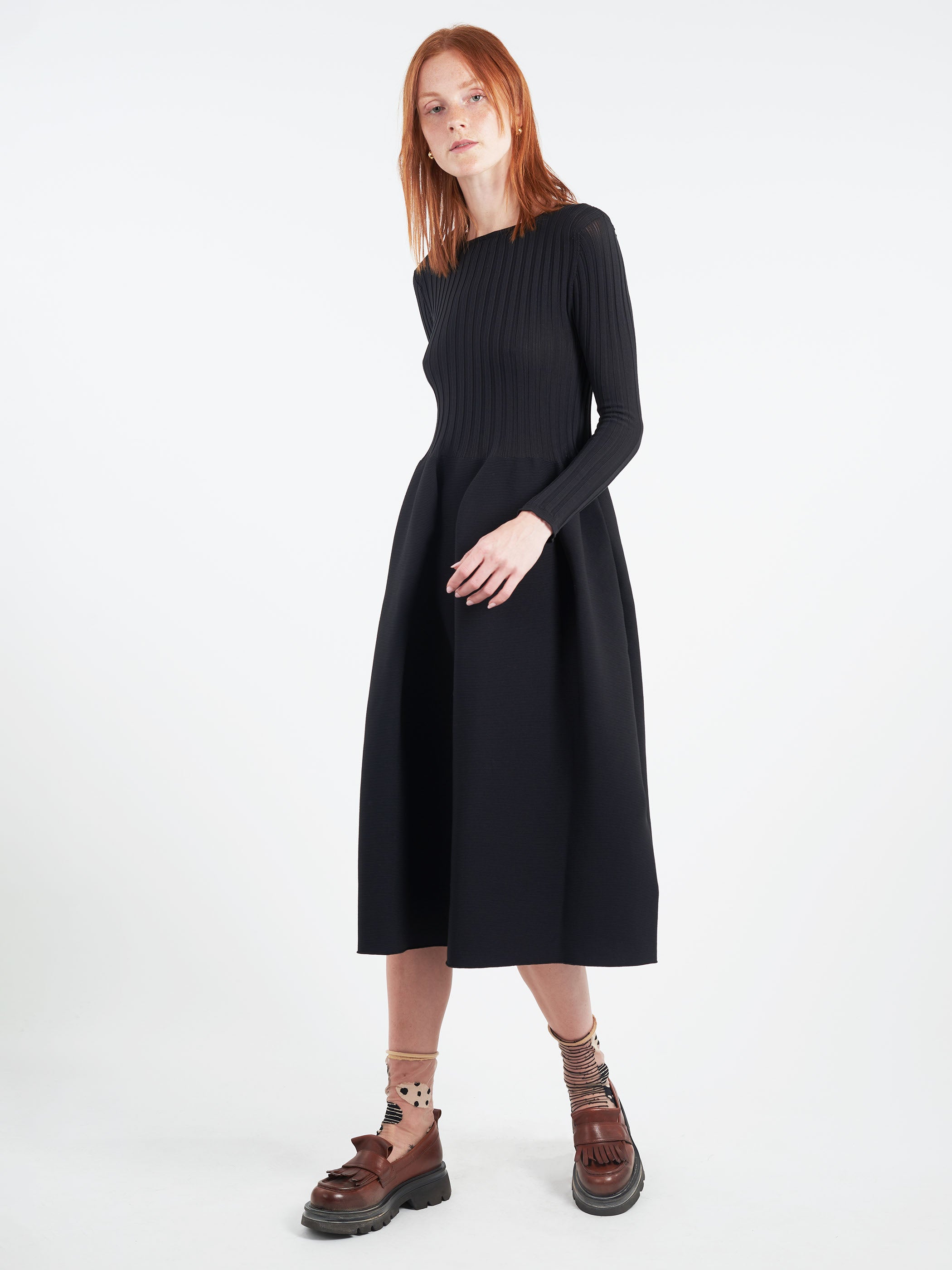 Pottery Long Sleeve Dress